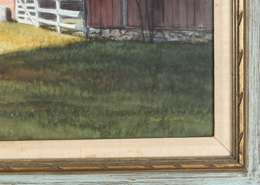 Dale Wilson Original Watercolor Paintings