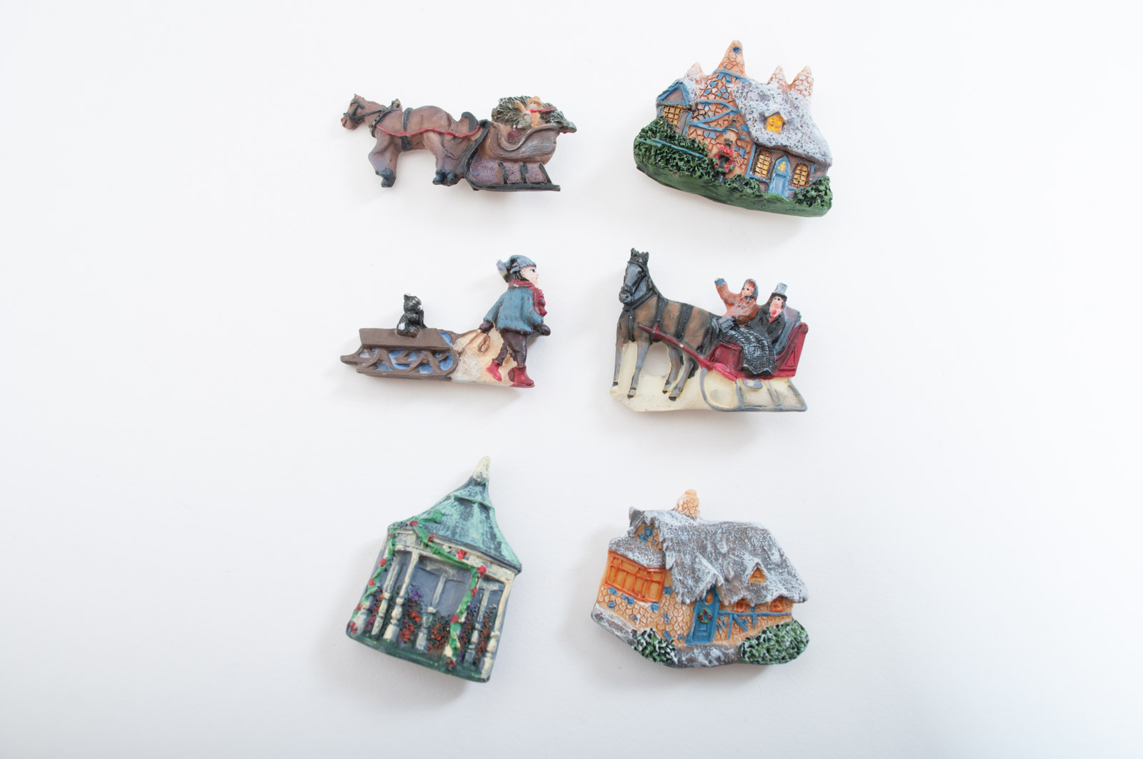 Thomas Kinkade Painter of Light Wood Advent Calendar