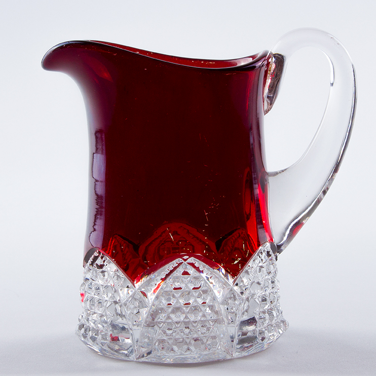 Antique and Vintage Flashed Ruby Glass