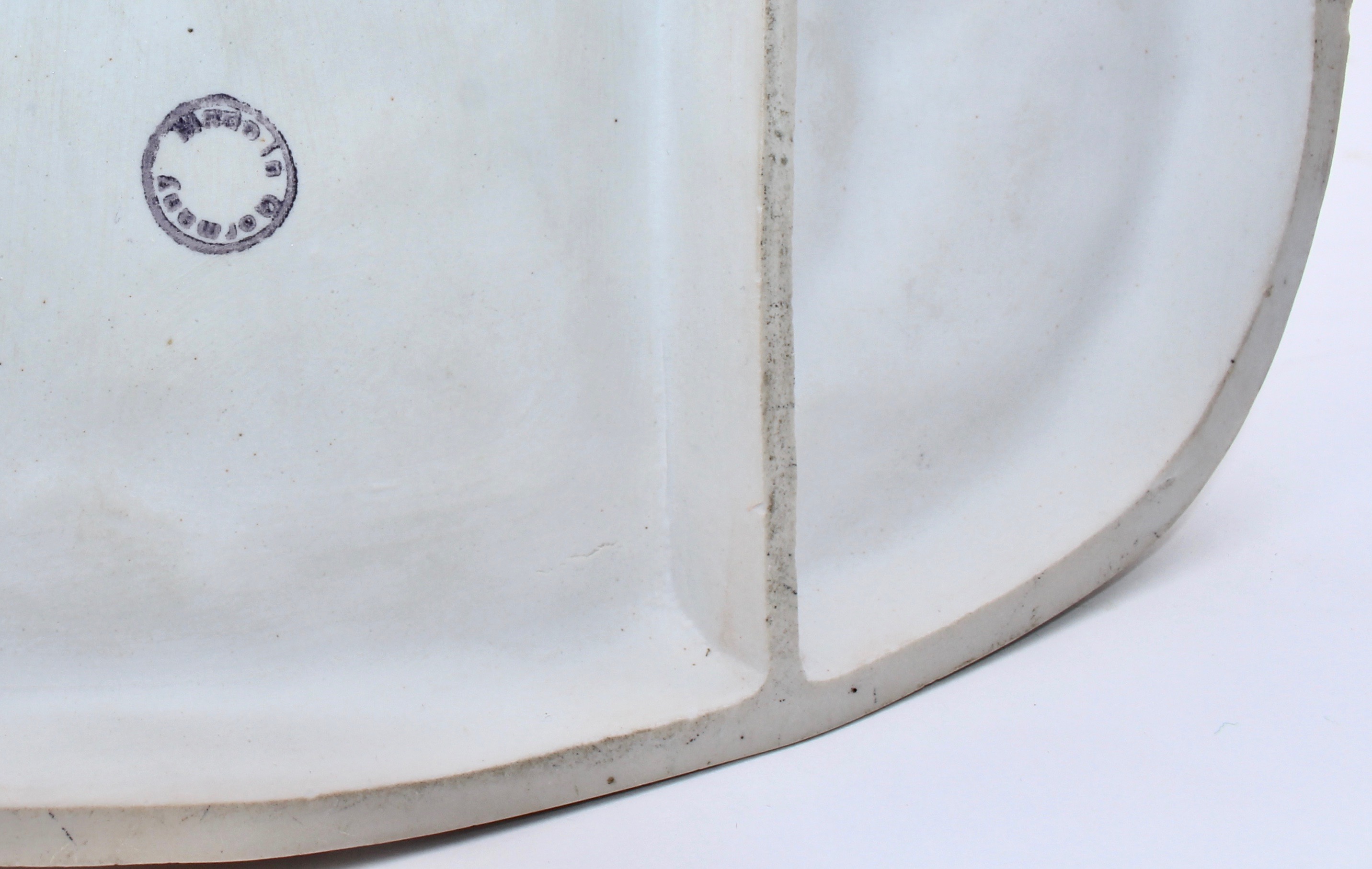 Antique Carl Theime Dresden Porcelain Tableau