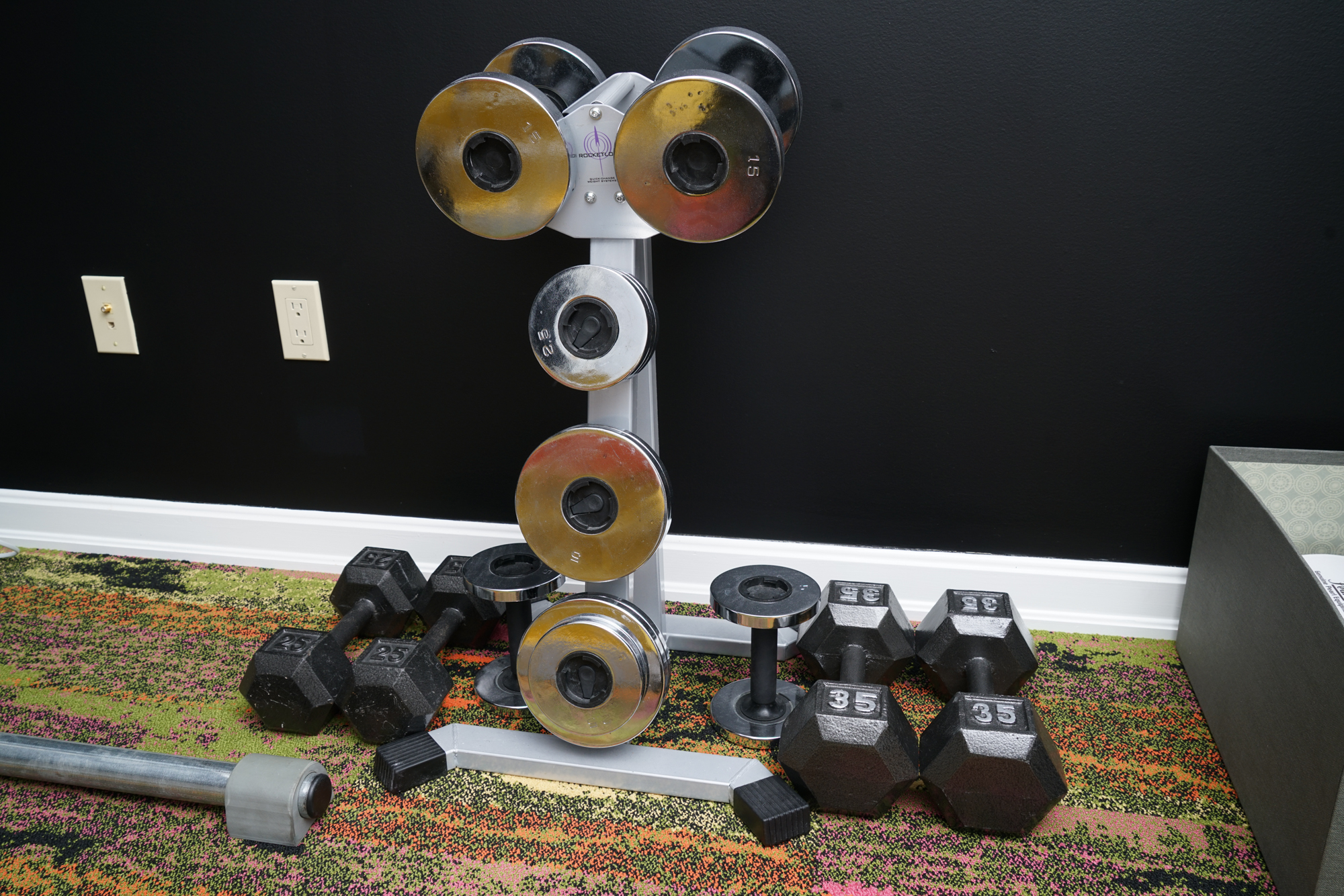 Rocketlok Weight System and Free Weights