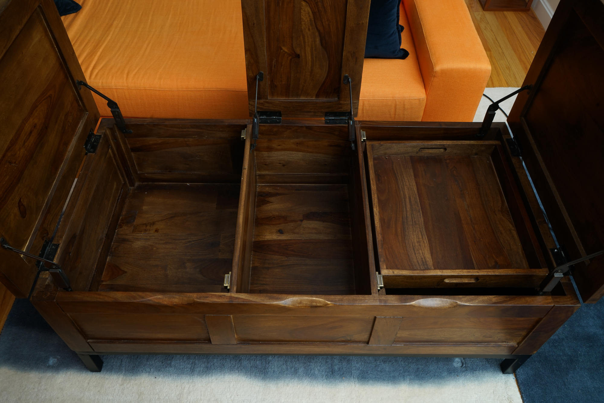 Acacia Storage Coffee Table