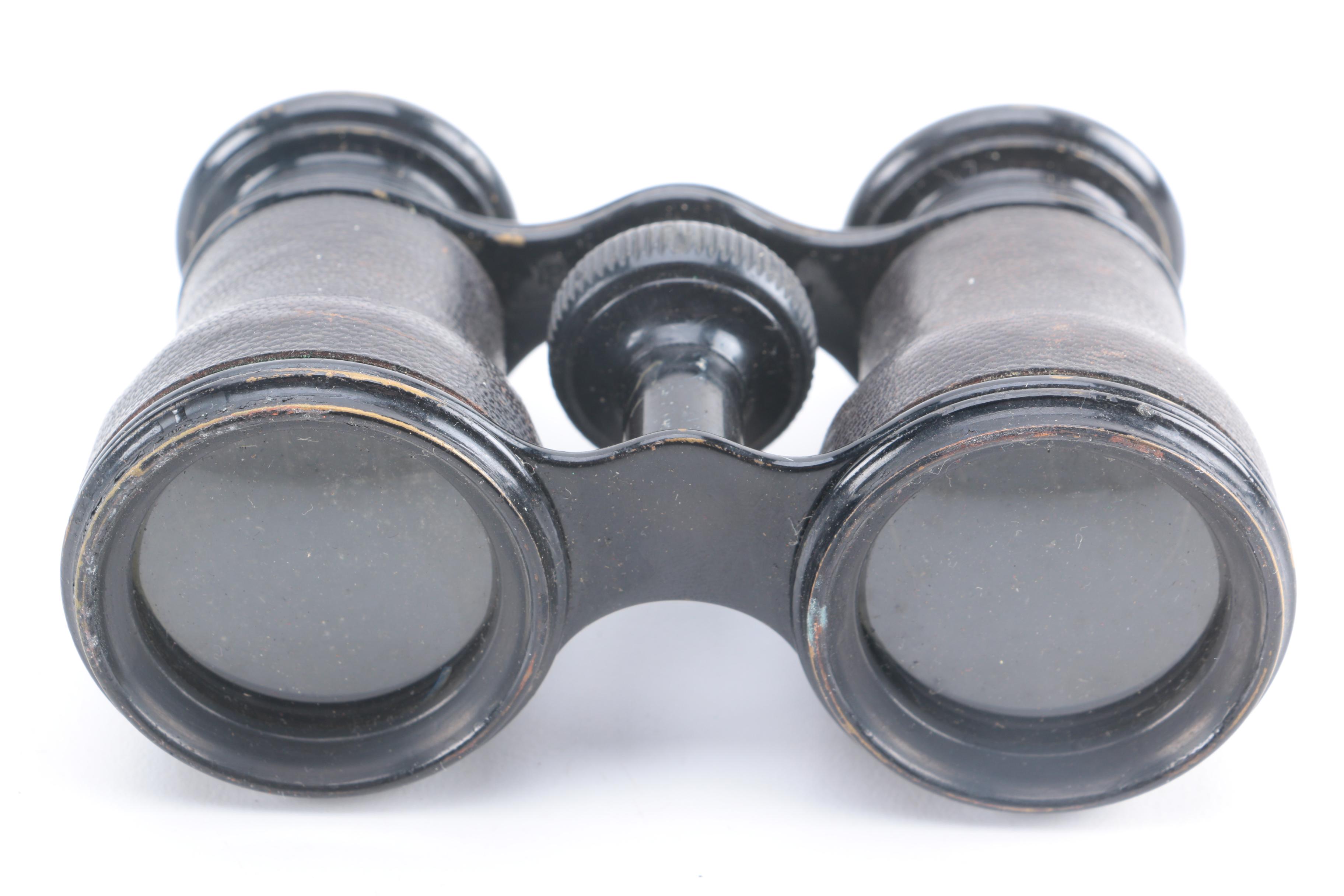 Vintage Lemaire Fabt Paris Opera Glasses with Case