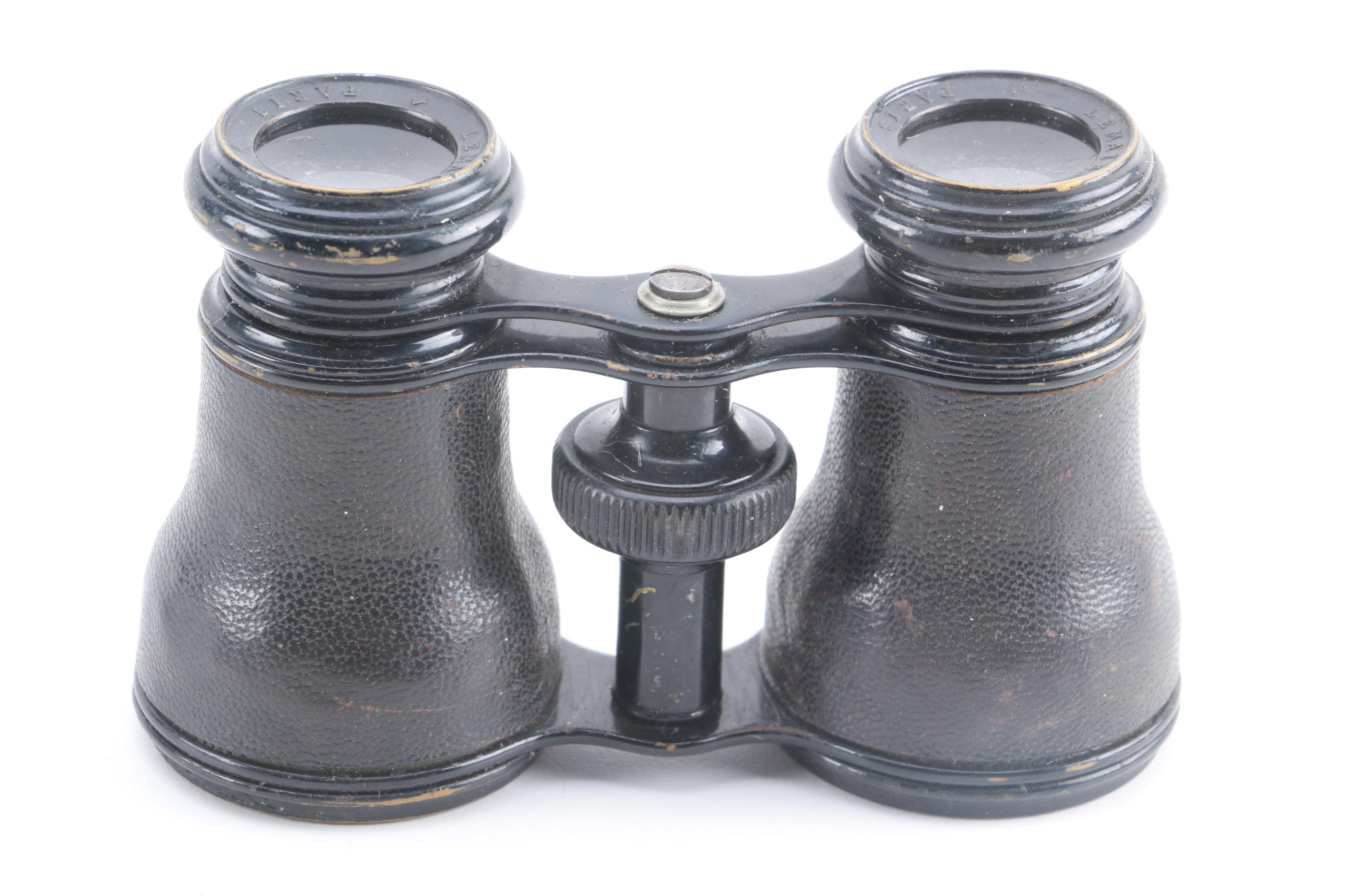 Vintage Lemaire Fabt Paris Opera Glasses with Case