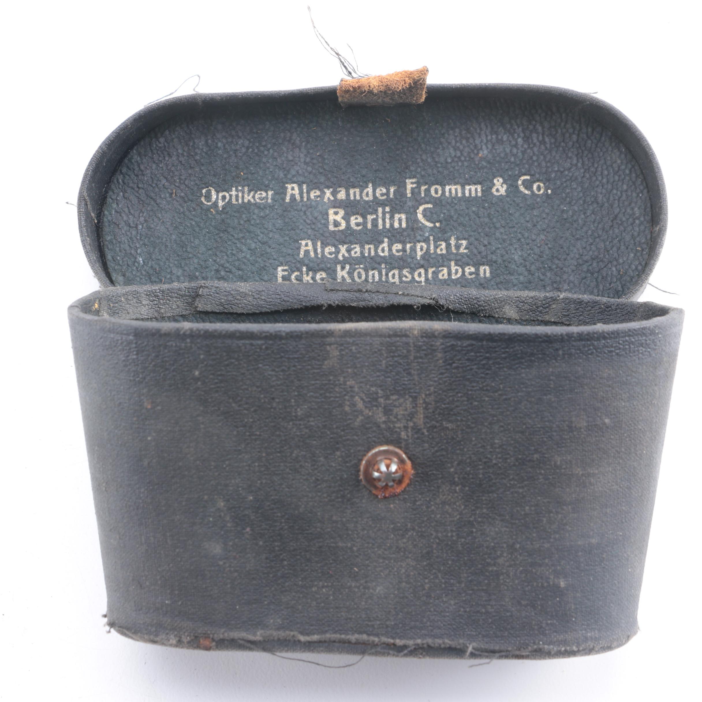 Vintage Lemaire Fabt Paris Opera Glasses with Case