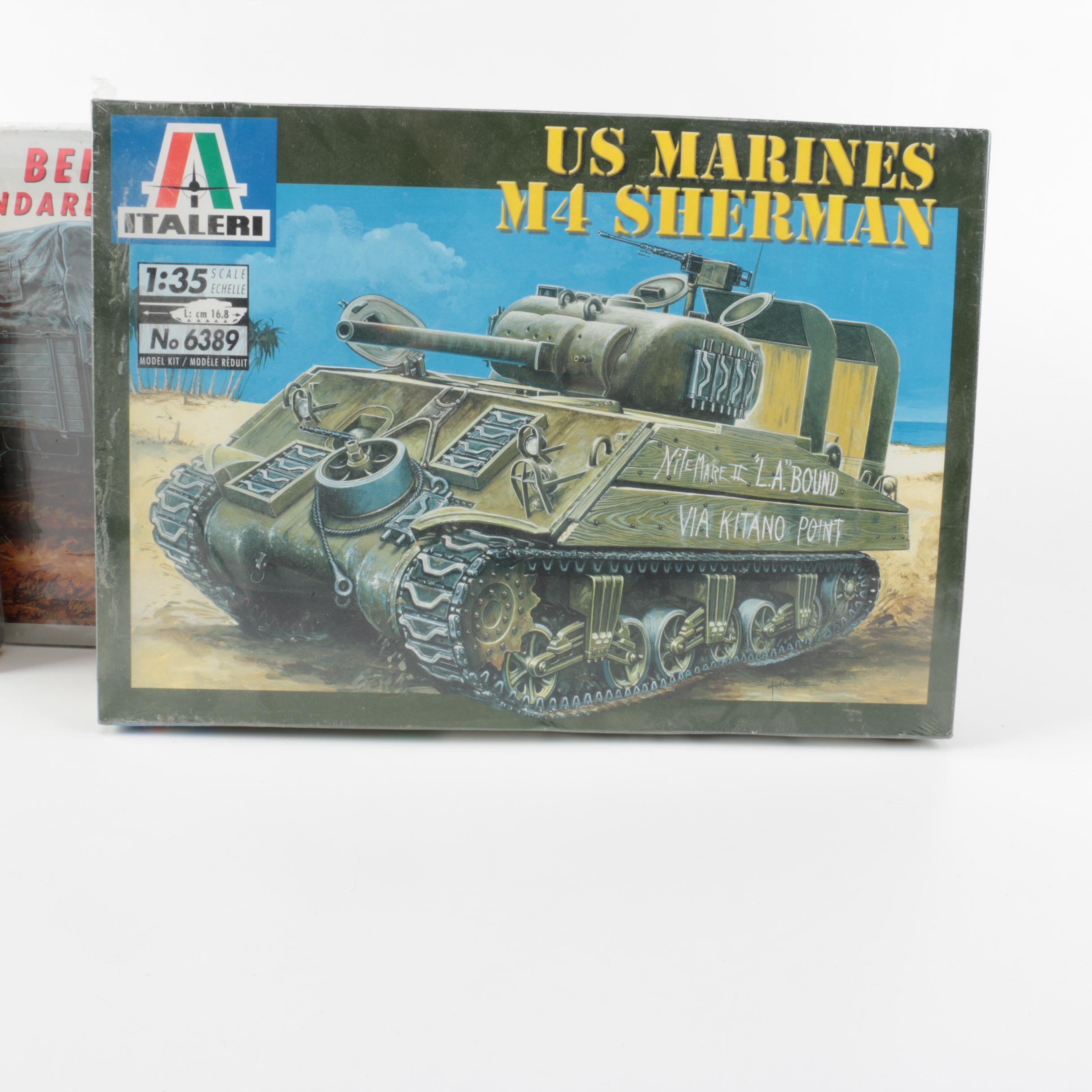 1/35 Scale Military Vehicle Model Kits