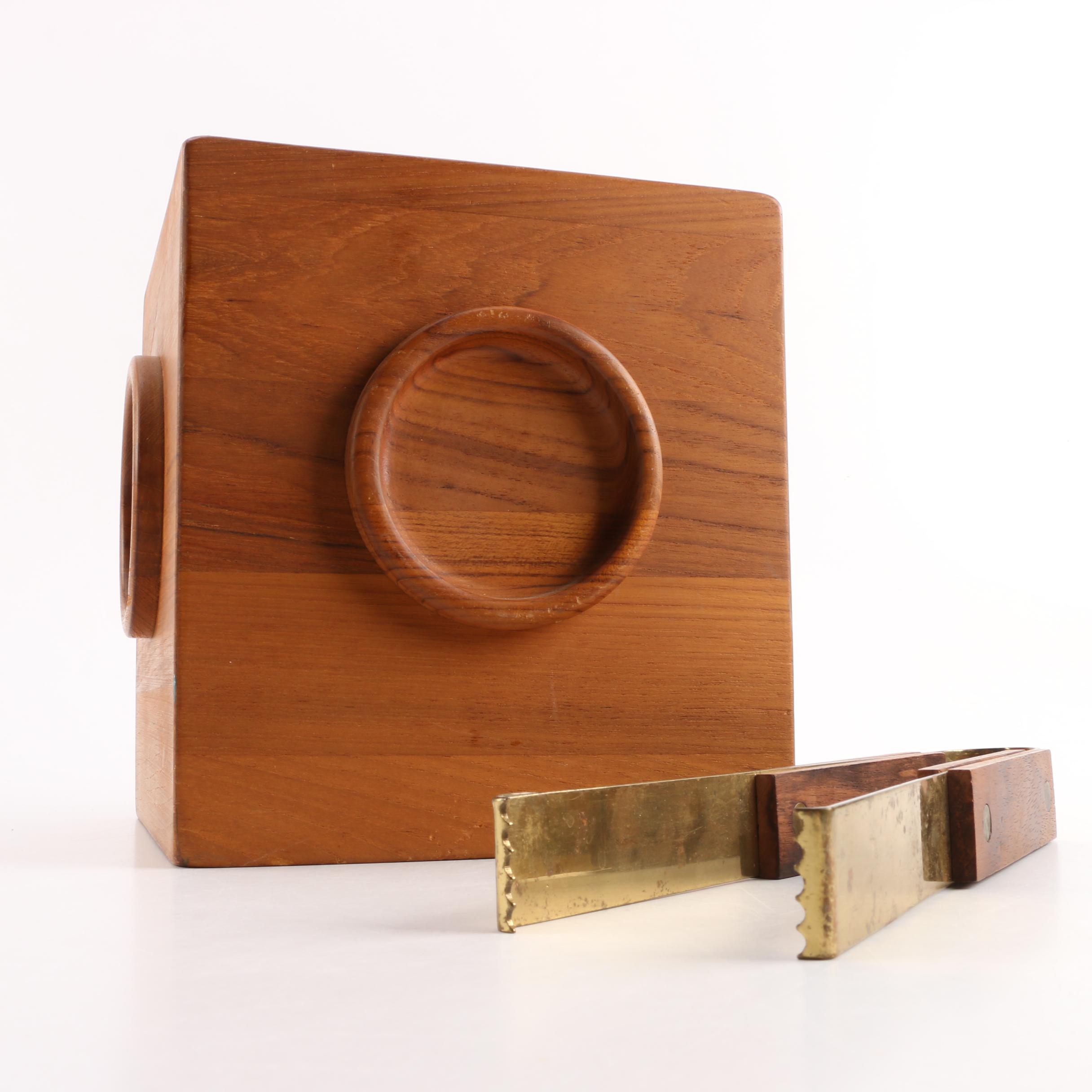 Danish Modern Jens Quistgaard for Dansk Teak Ice Bucket