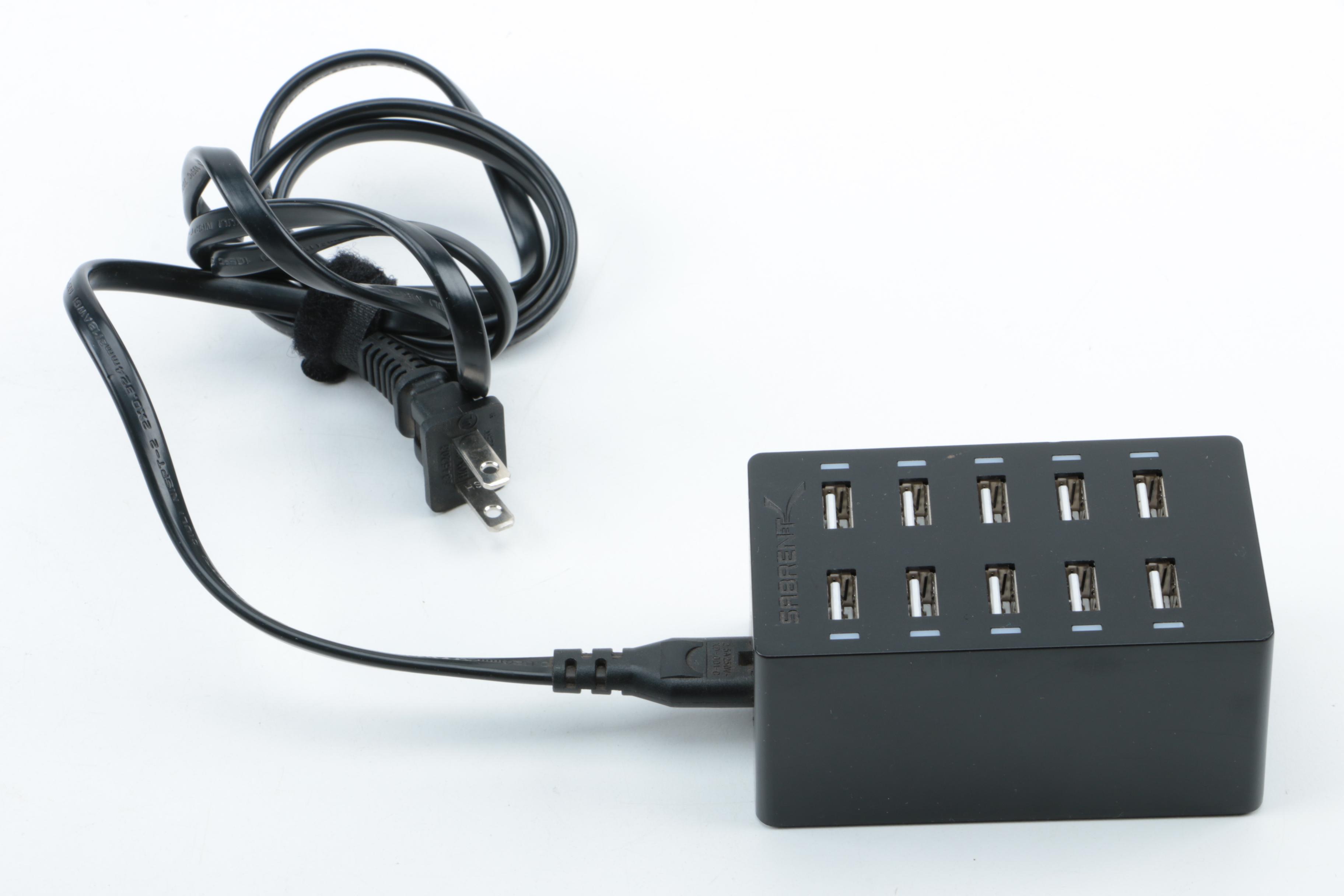 Sabrent and RAVPower USB Charging Stations
