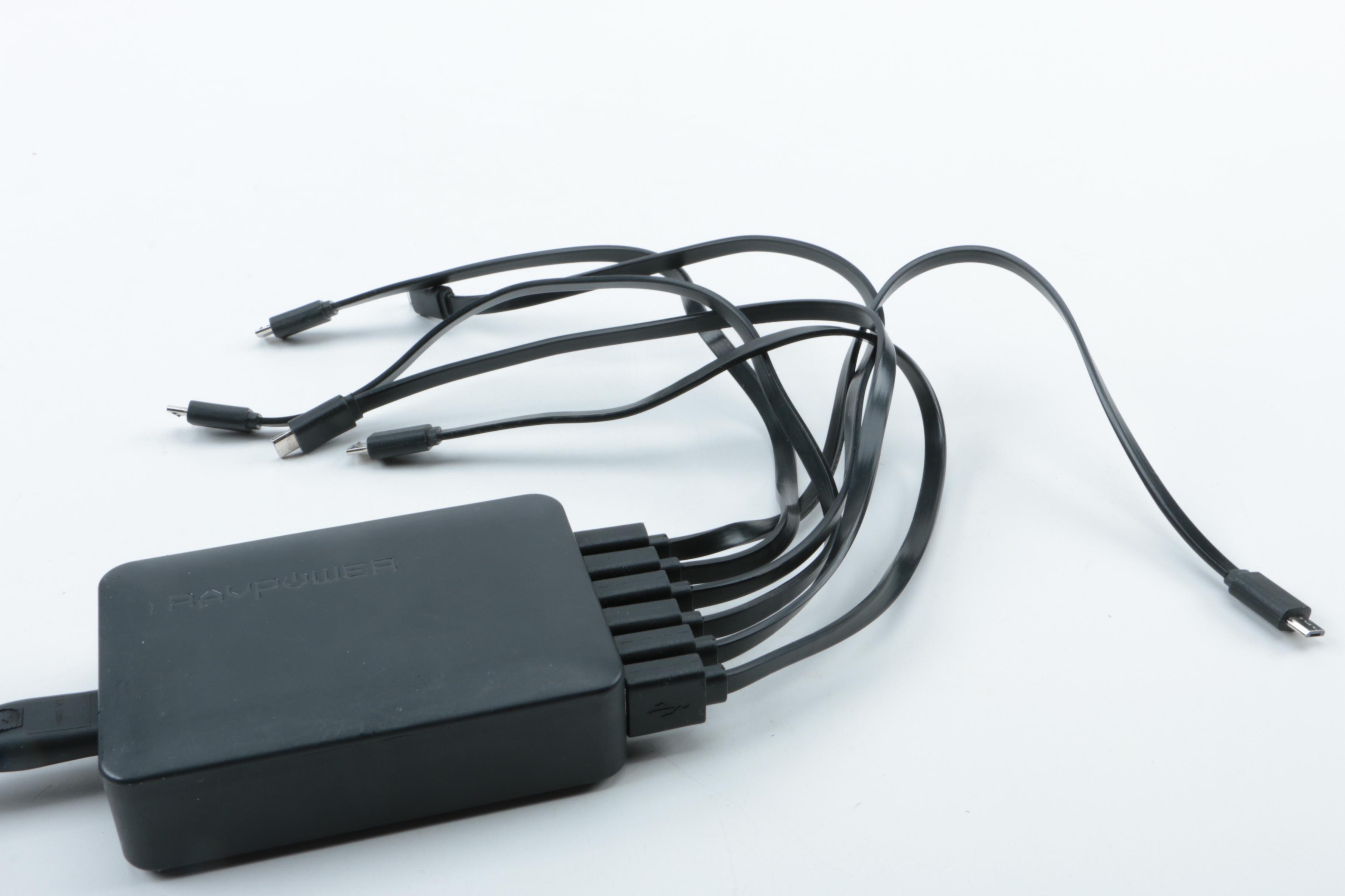 Sabrent and RAVPower USB Charging Stations