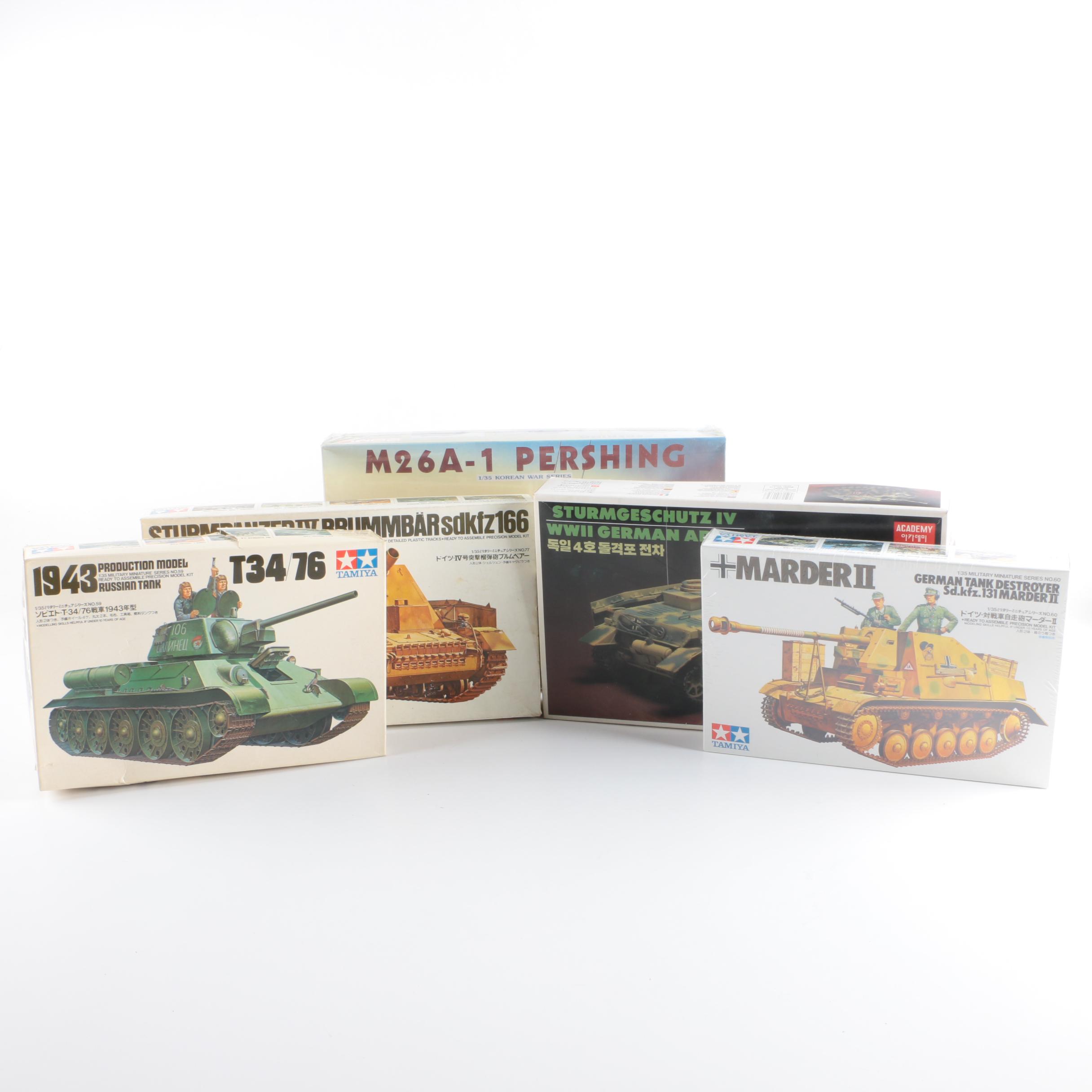 Tamiya 1/35 Scale Military Tank Model Kits