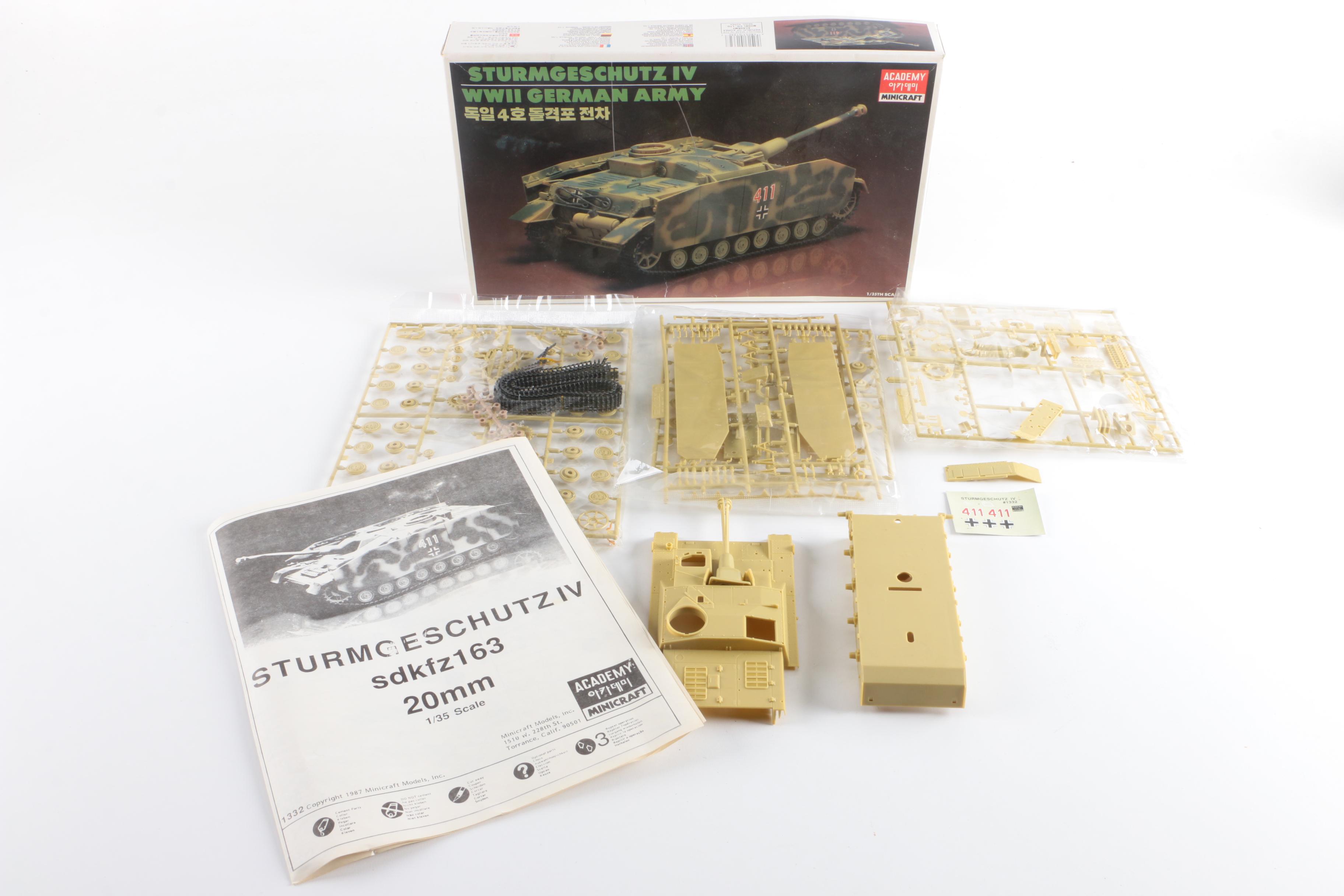 Tamiya 1/35 Scale Military Tank Model Kits
