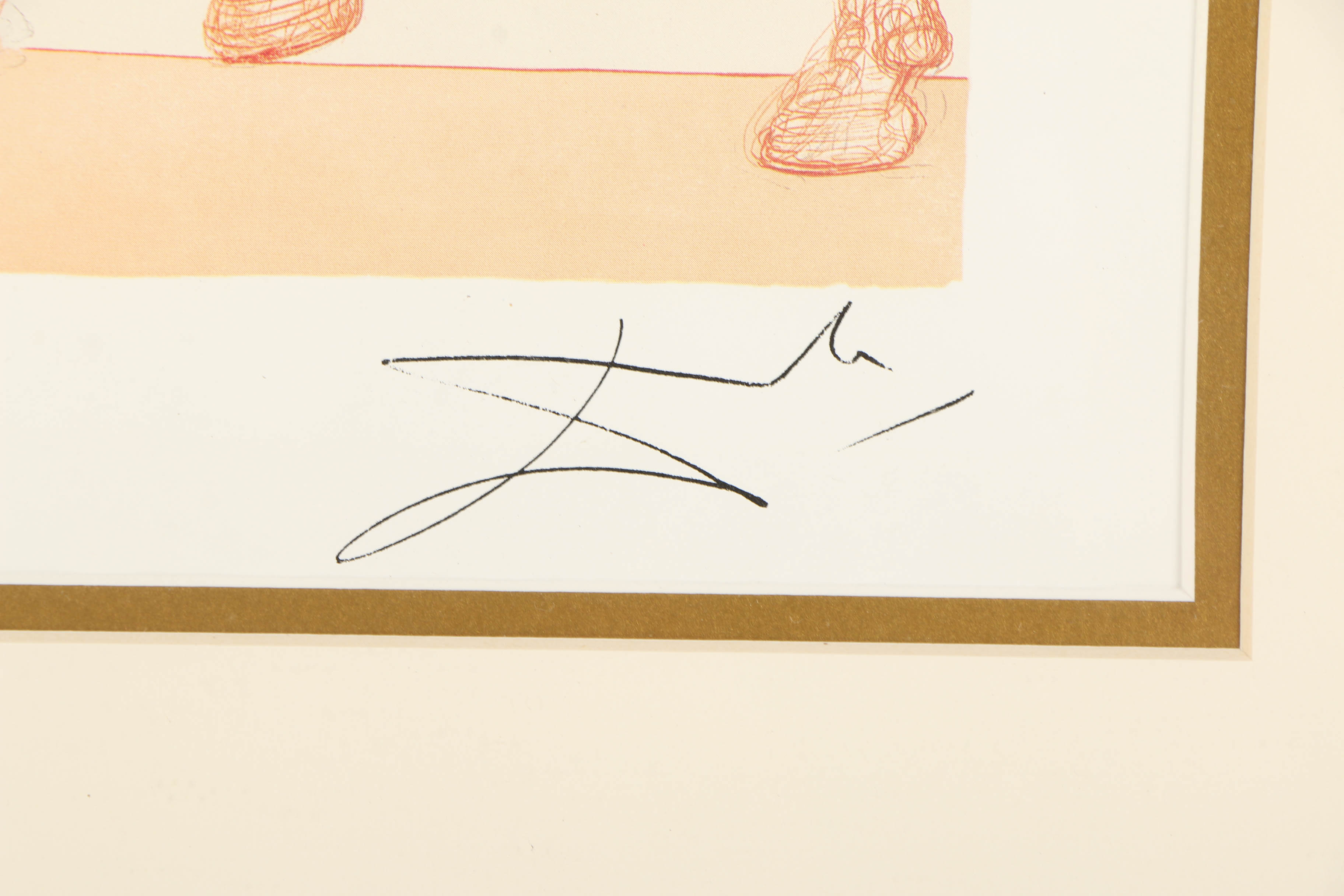 Offset Lithograph After Salvador Dalí "L'Inferno - Canto XII"