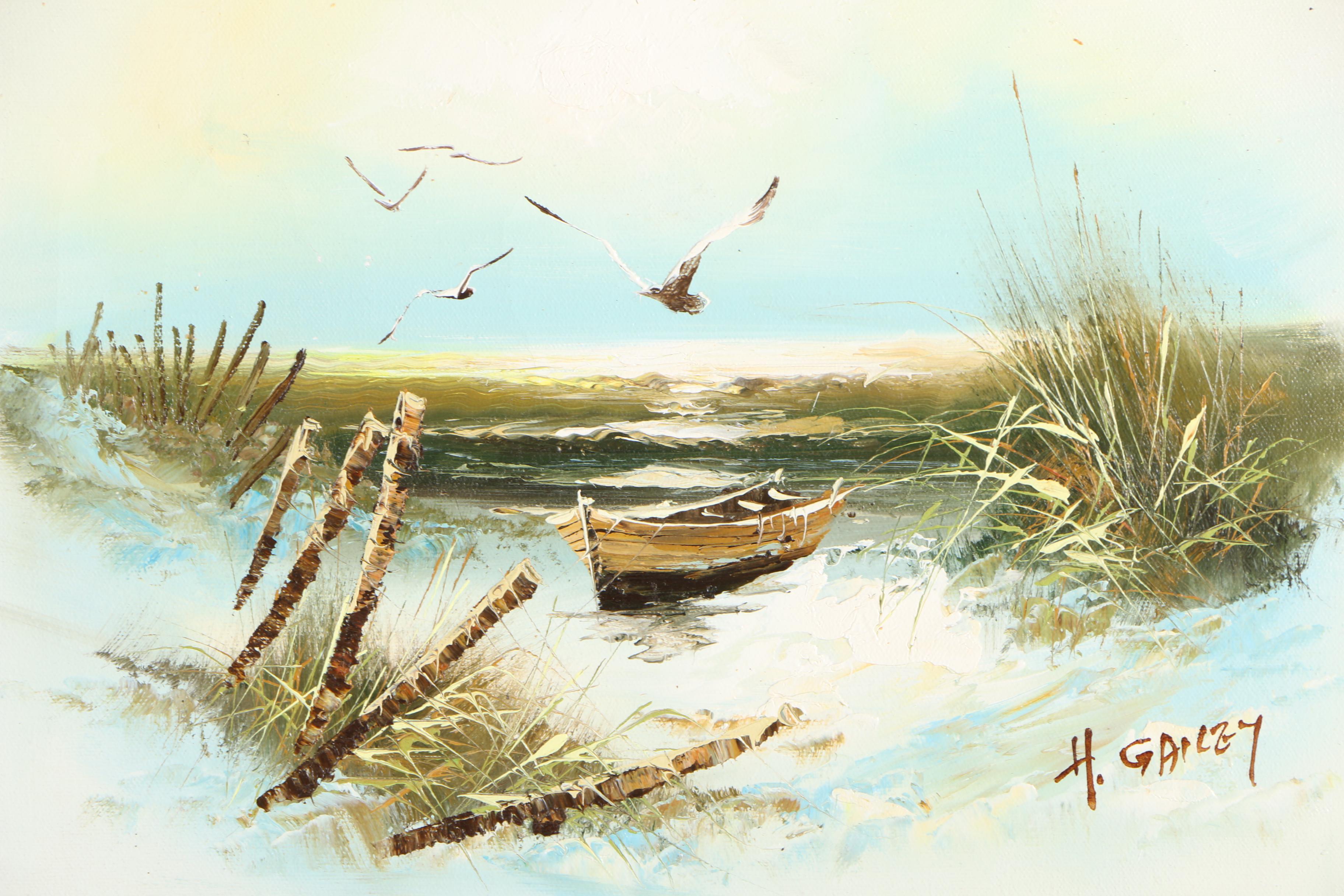 H. Gailey Oil Painting