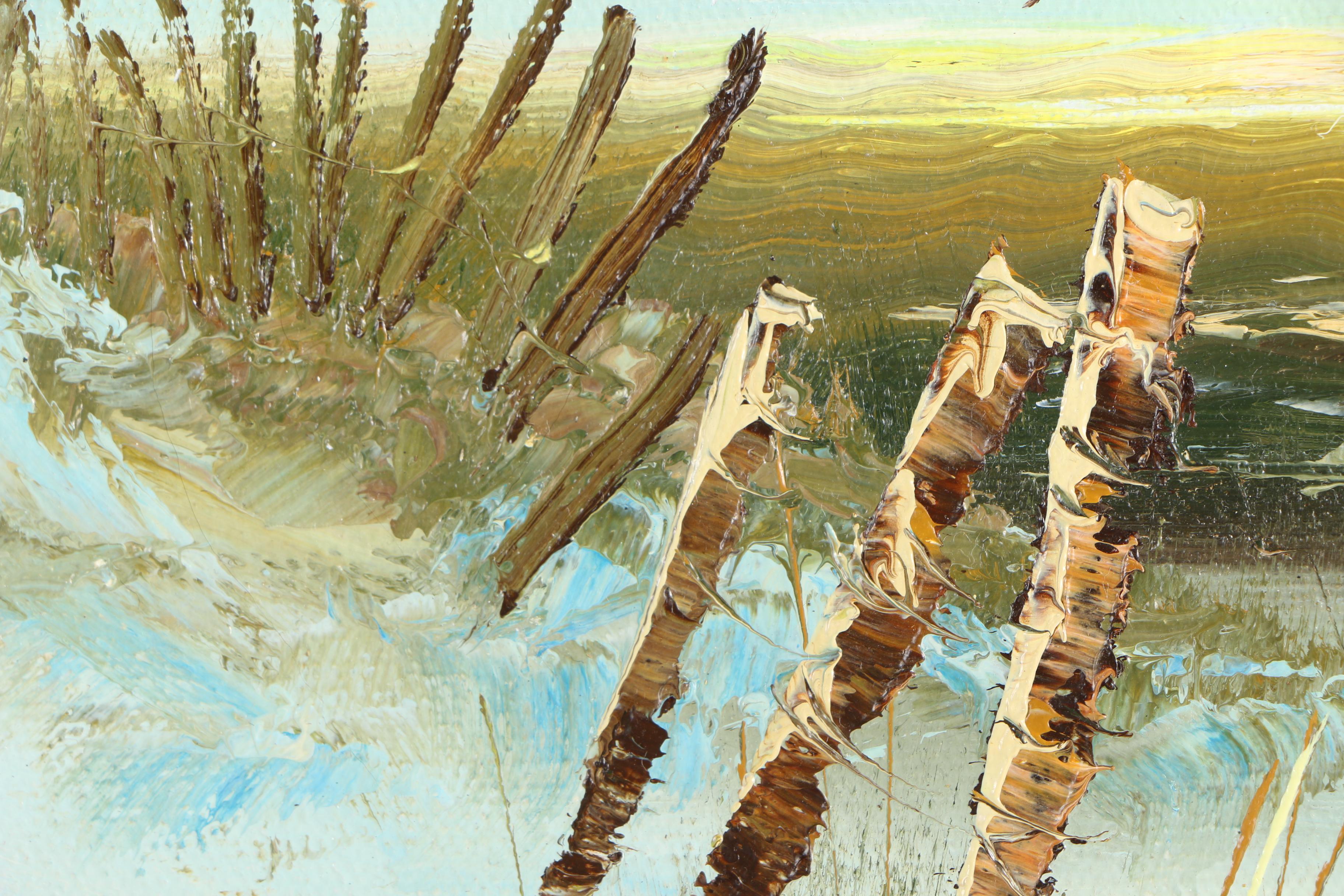 H. Gailey Oil Painting