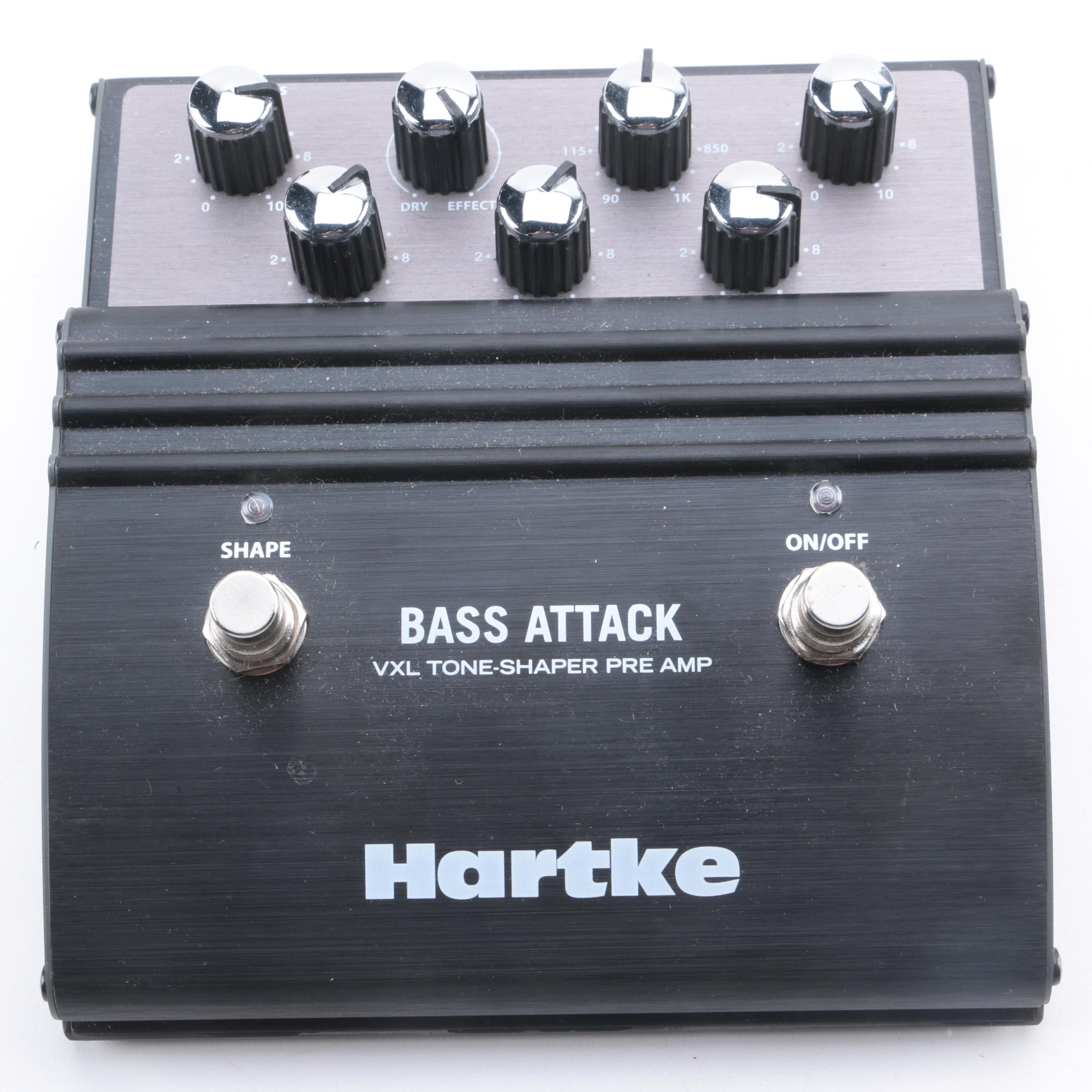 Hartke Bass Attack and Source Audio Guitar Pedals, and Bose Computer Speakers