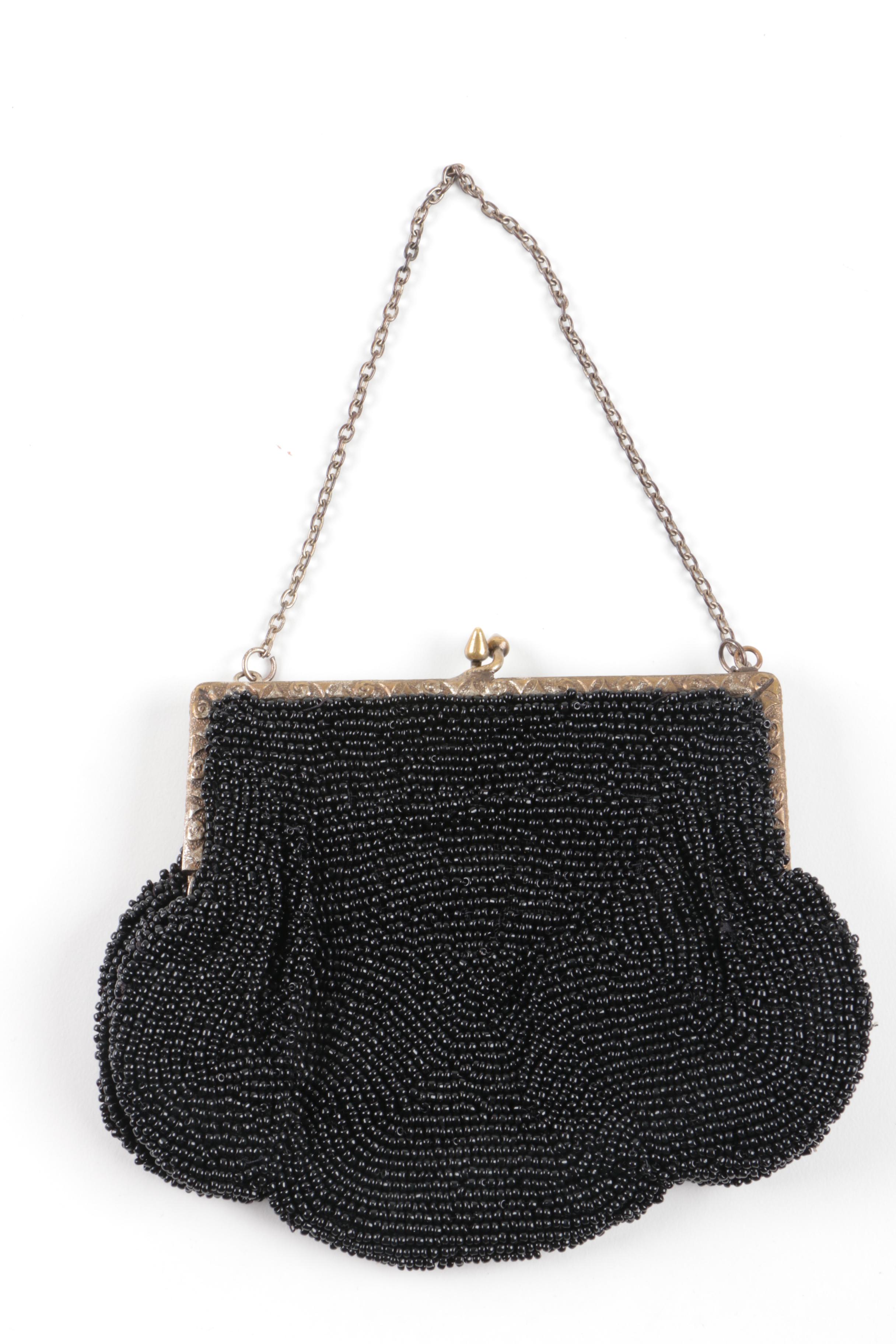 Vintage Embellished and Metal Mesh Handbags Including Whiting & Davis