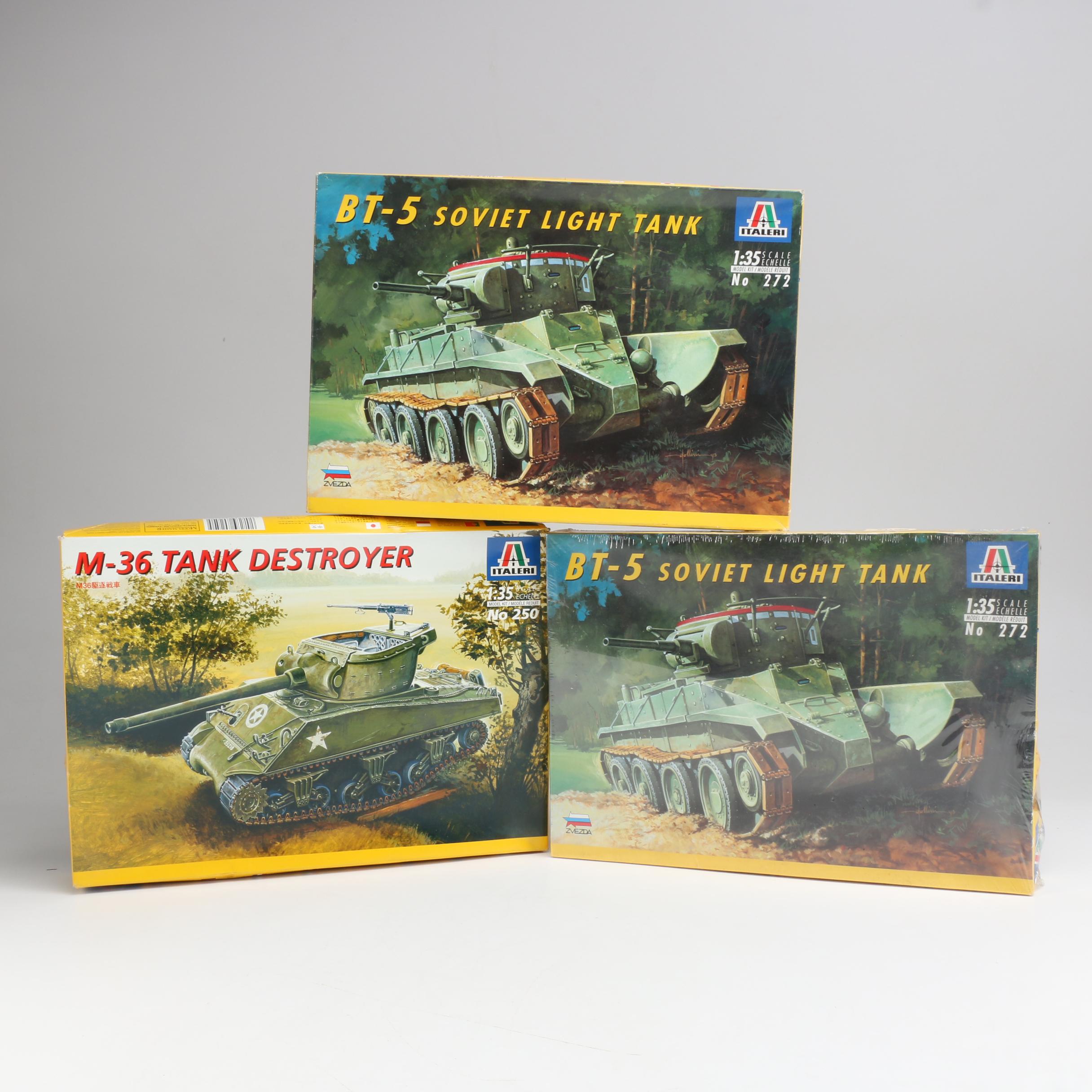 Italeri Tank Model Kits