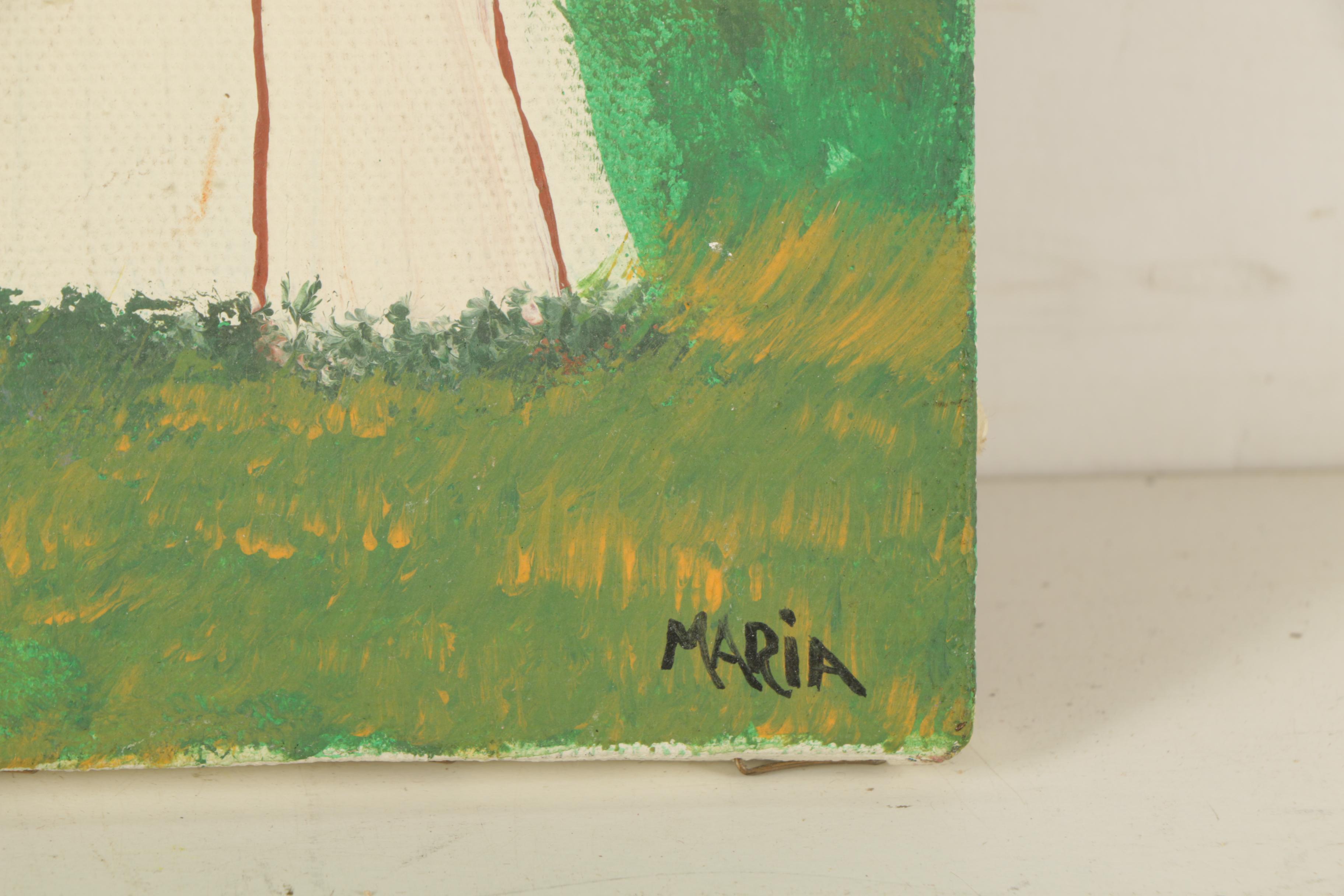 Oil Paintings of Landscapes Featuring Maria Memon