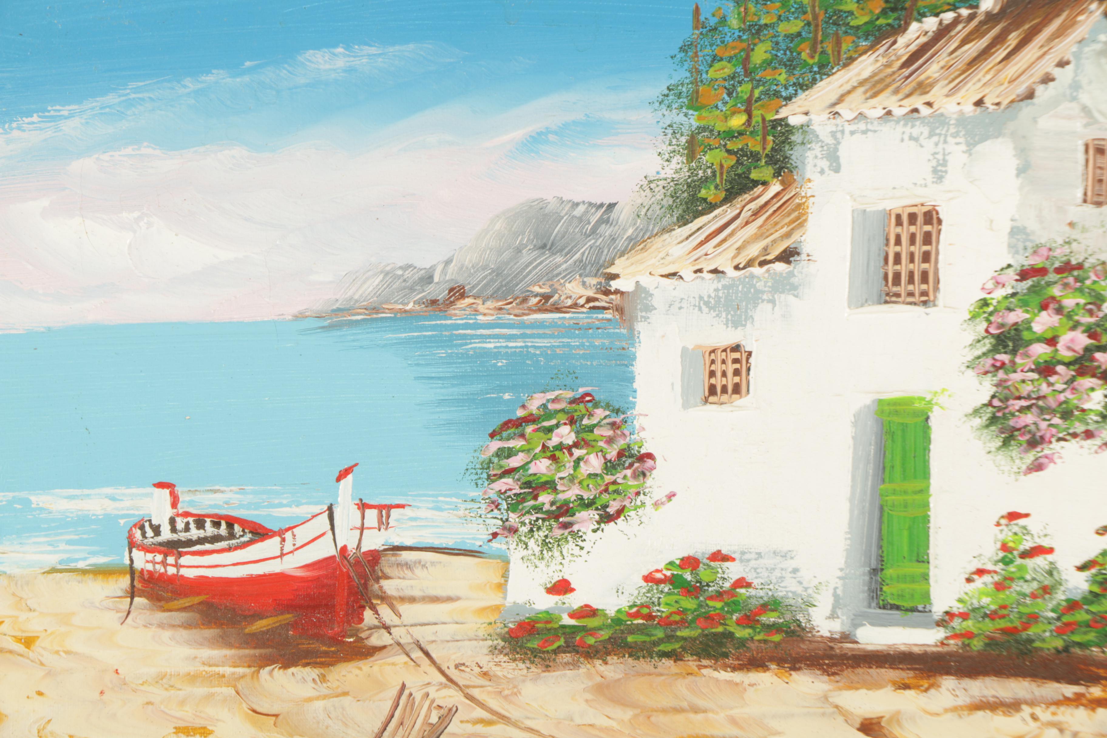 Oil Paintings of Landscapes Featuring Maria Memon