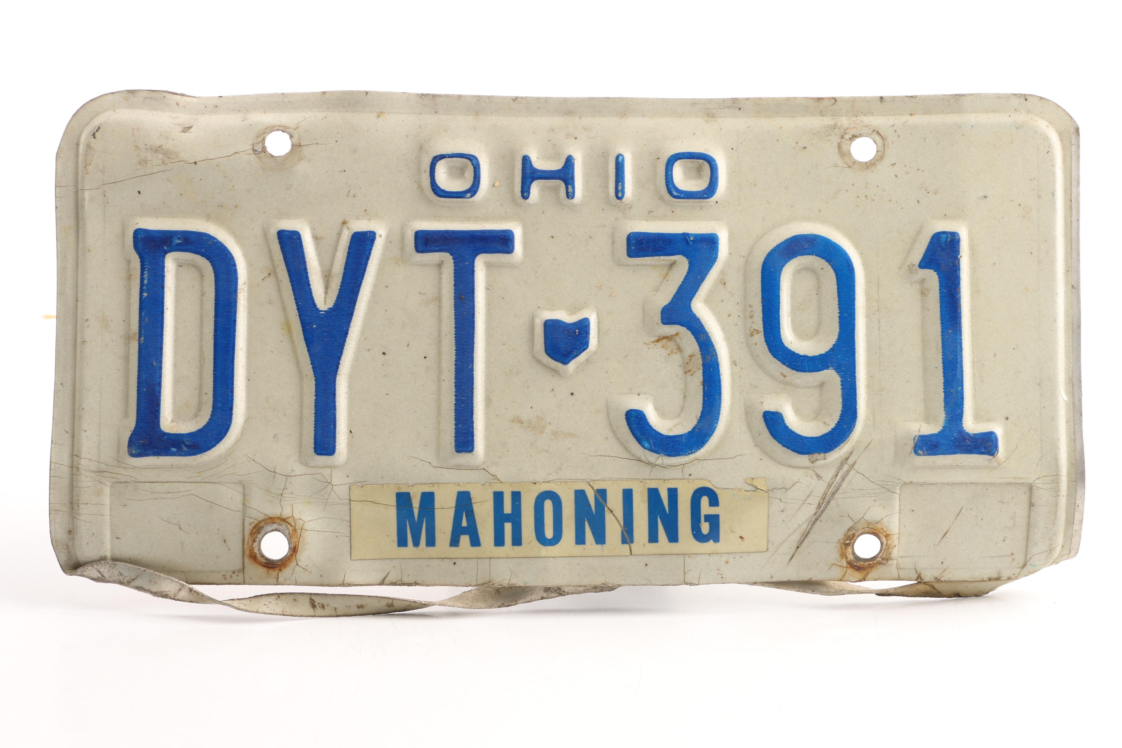 Ohio License Plates