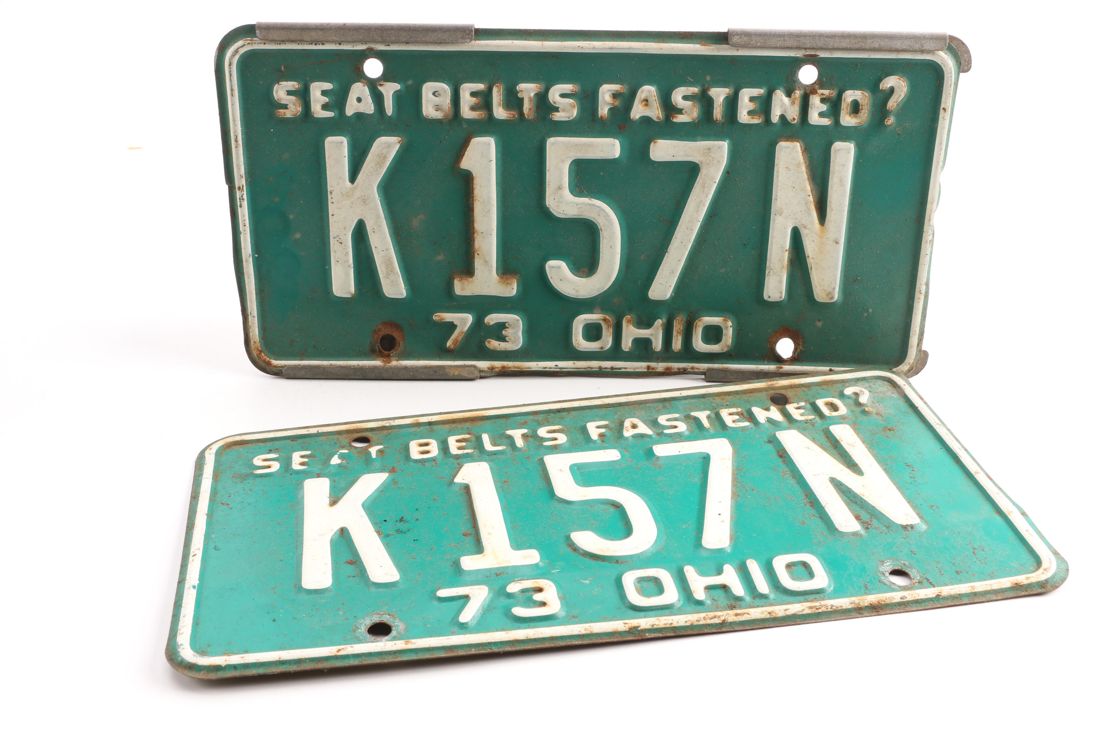 Ohio License Plates