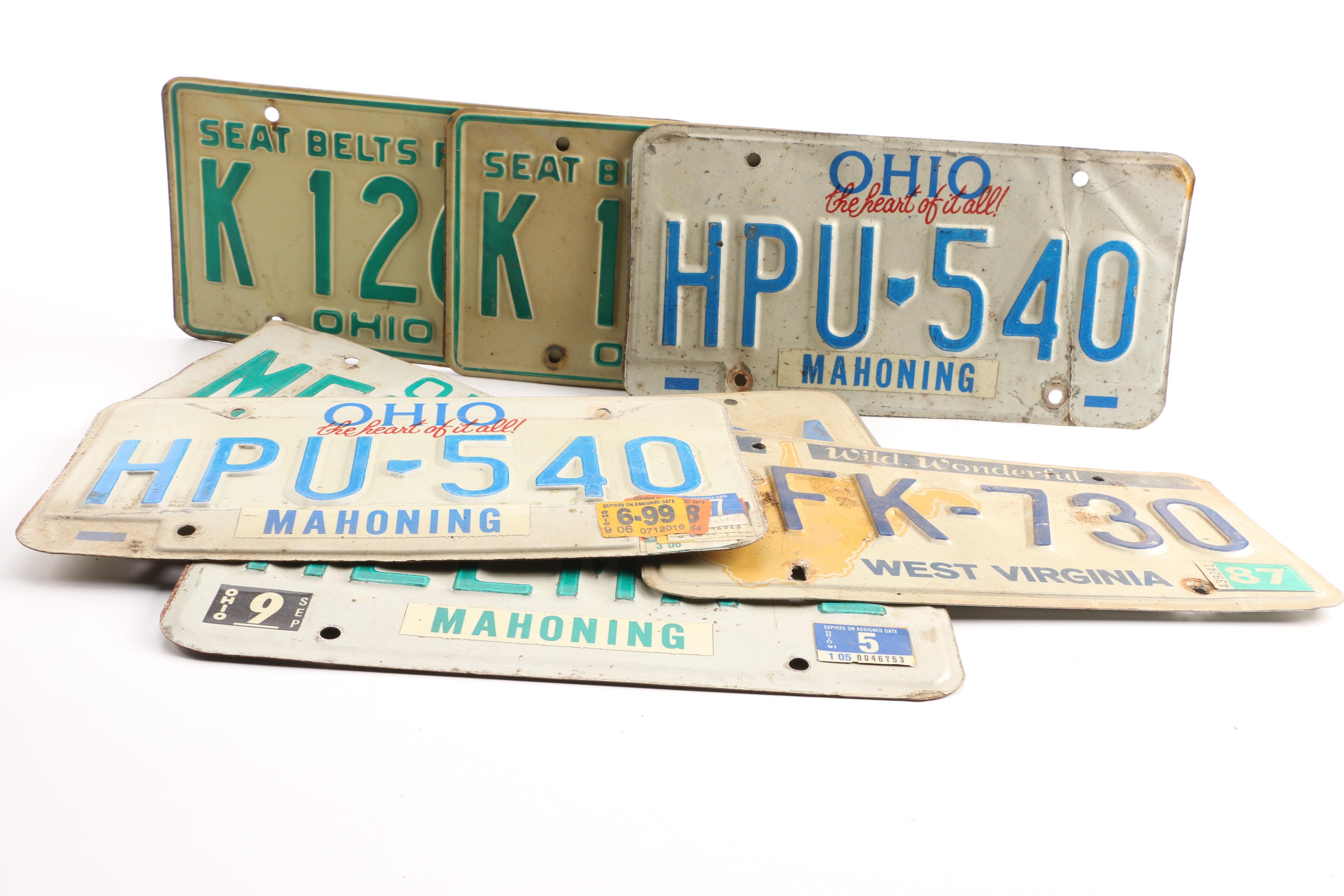 Ohio License Plates