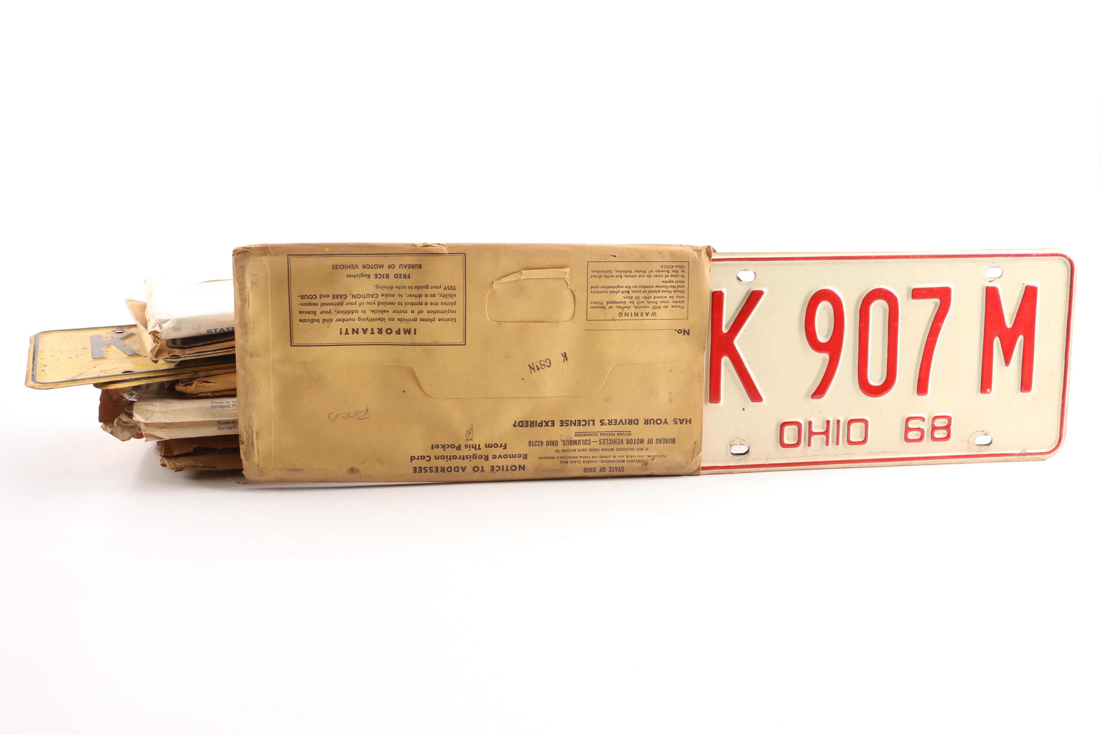 Ohio License Plates