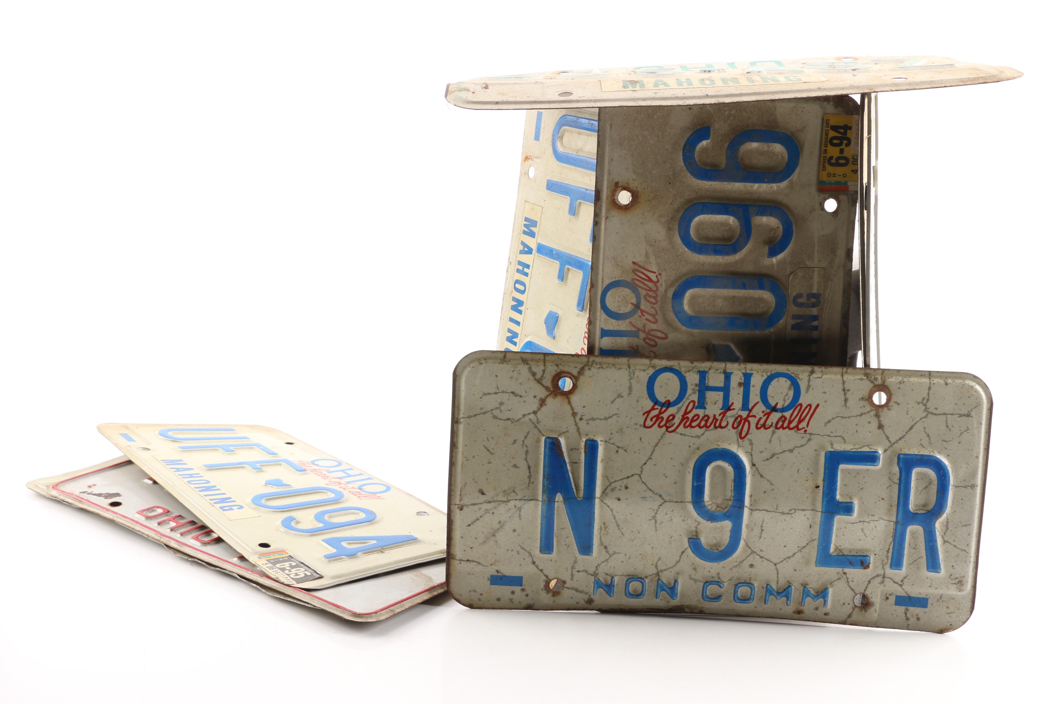 Ohio License Plates