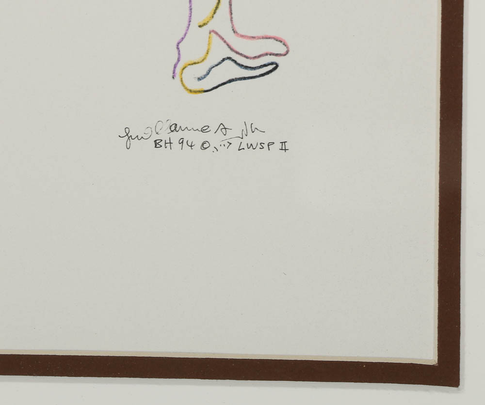 Guillaume Azoulay Colored Pencil Drawing "Grape Carriers"