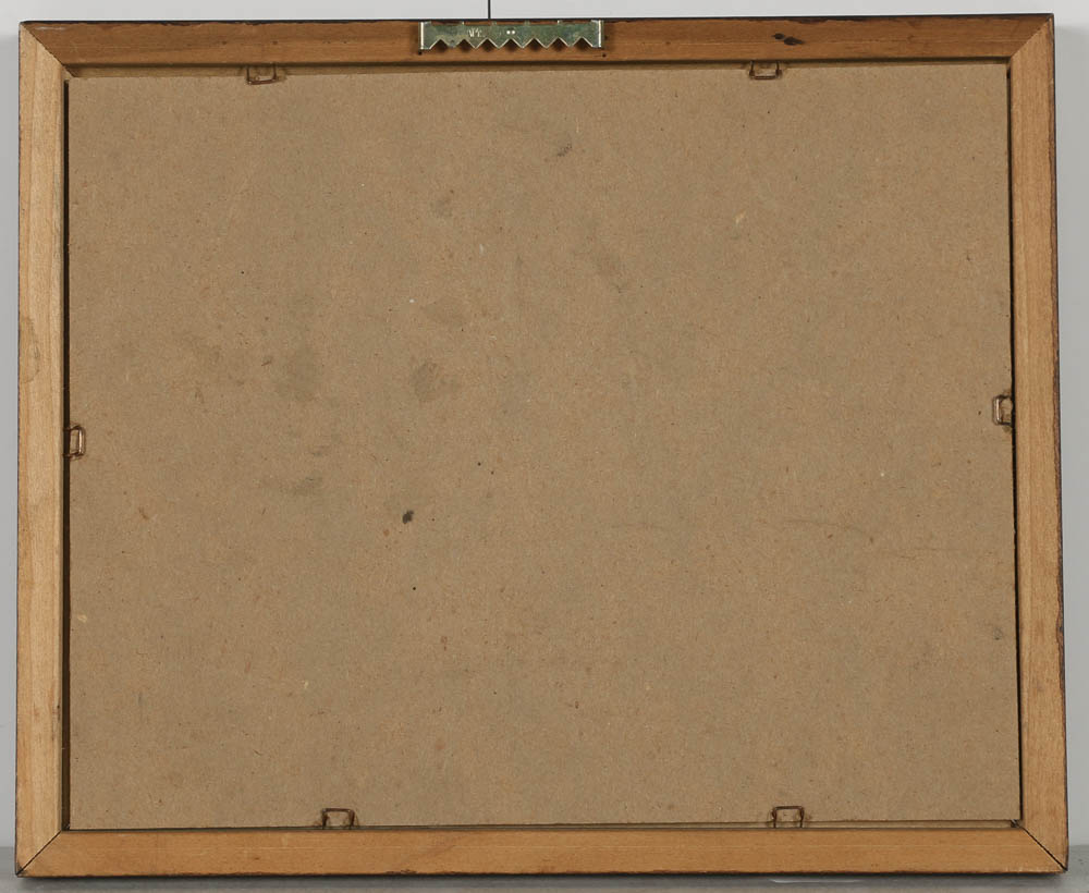 Dennis Poirier Oil Painting on Paper of Tidal Waves