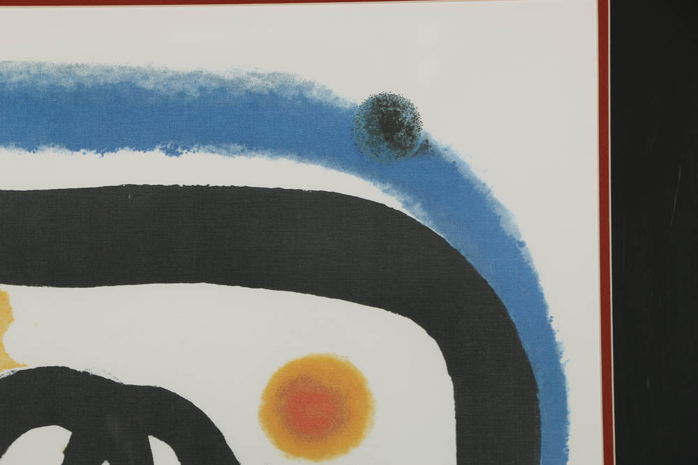 Offset Lithograph After Joan Miro "Equinox"