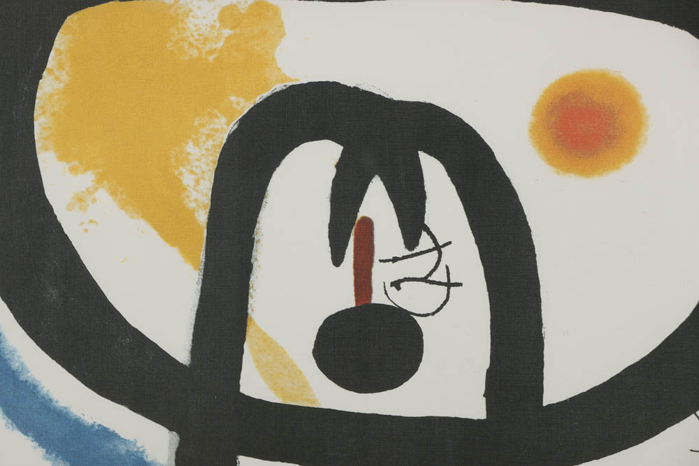 Offset Lithograph After Joan Miro "Equinox"