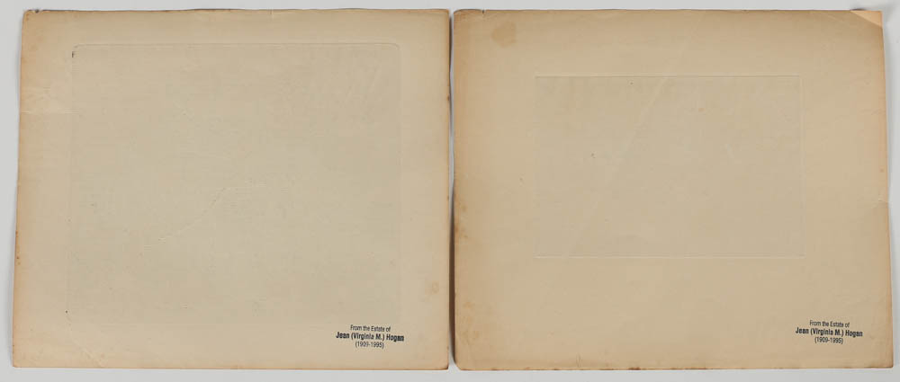 Pair of Jean Virginia Hogan Etchings
