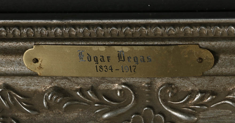 Lithograph After Edgar Degas from "Danse Dessin"