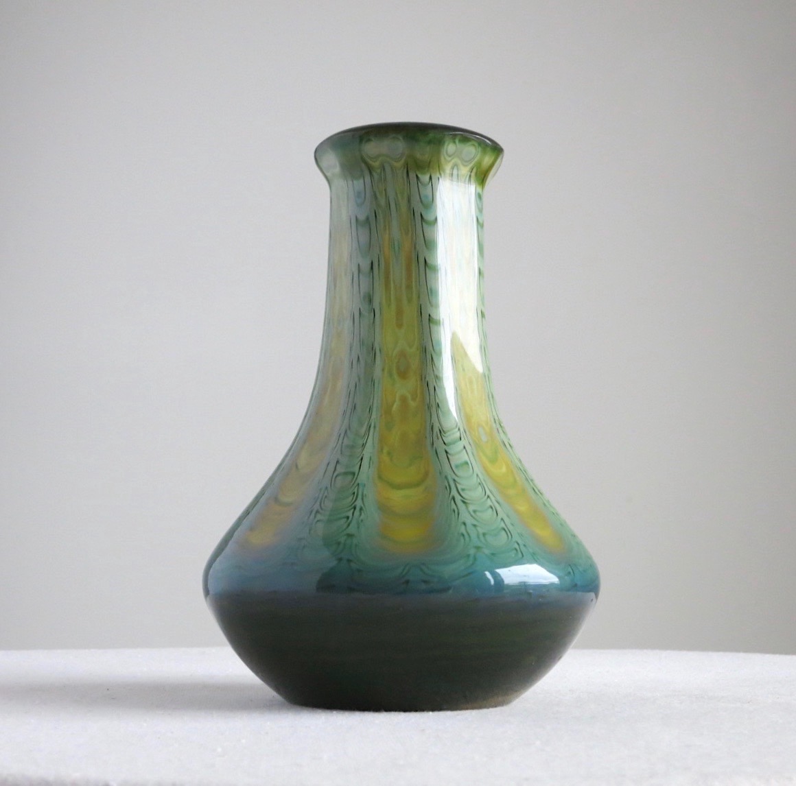 Tiffany Studios ‘Agate’ Favrile Glass Vase