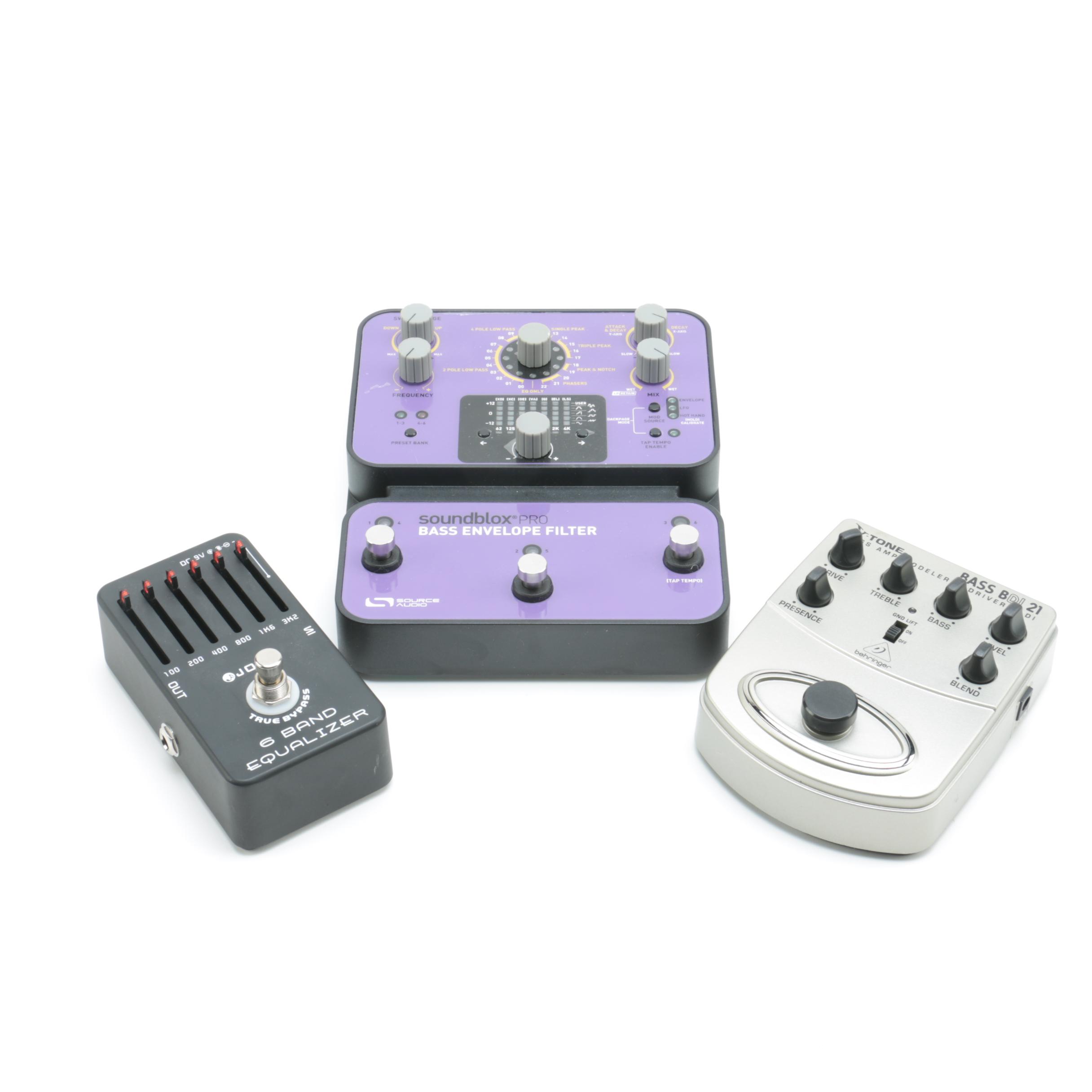 Soundblox Pro Bass Envelope Filter, Bass Driver, and Six-Band Equalizer Pedal