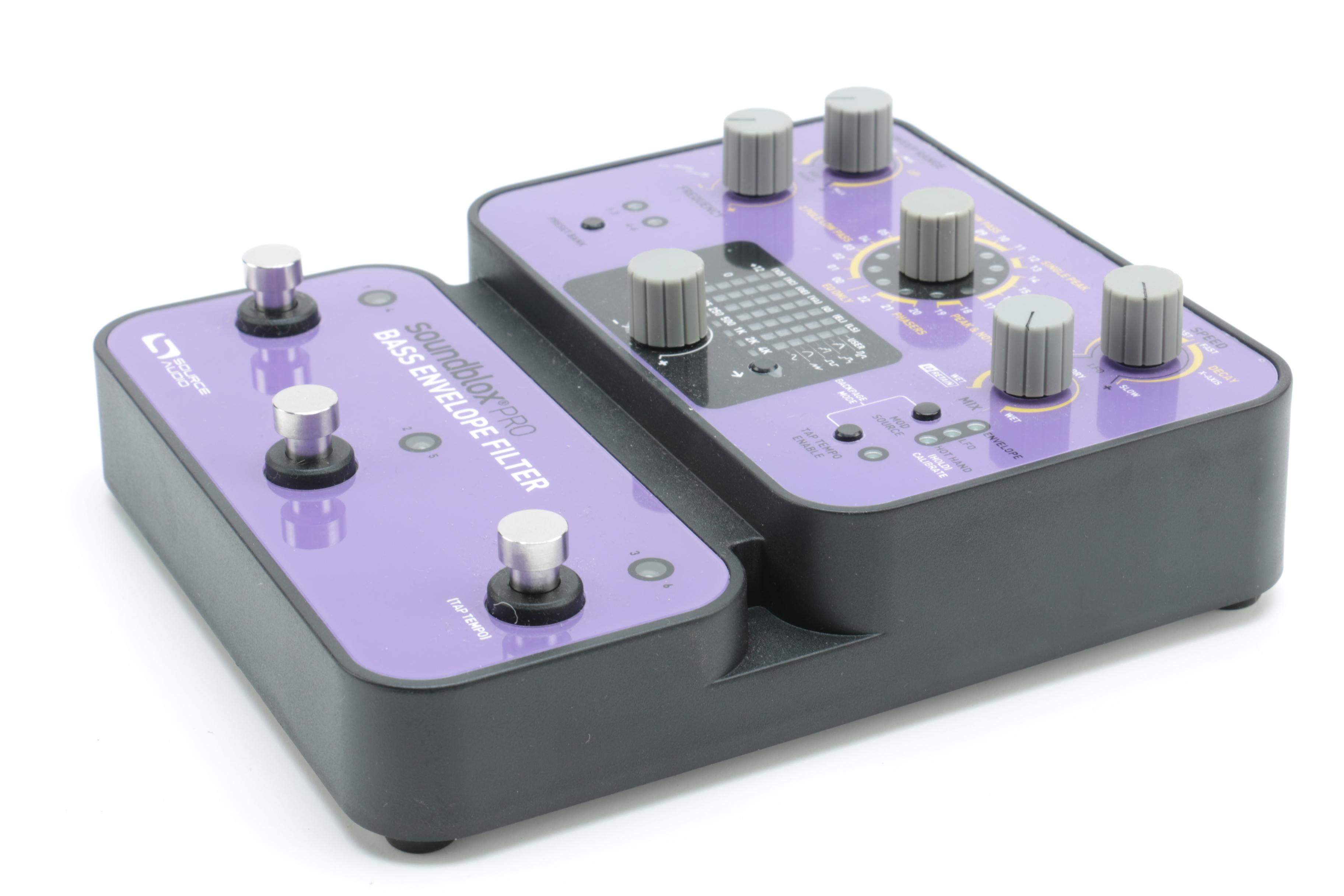 Soundblox Pro Bass Envelope Filter, Bass Driver, and Six-Band Equalizer Pedal