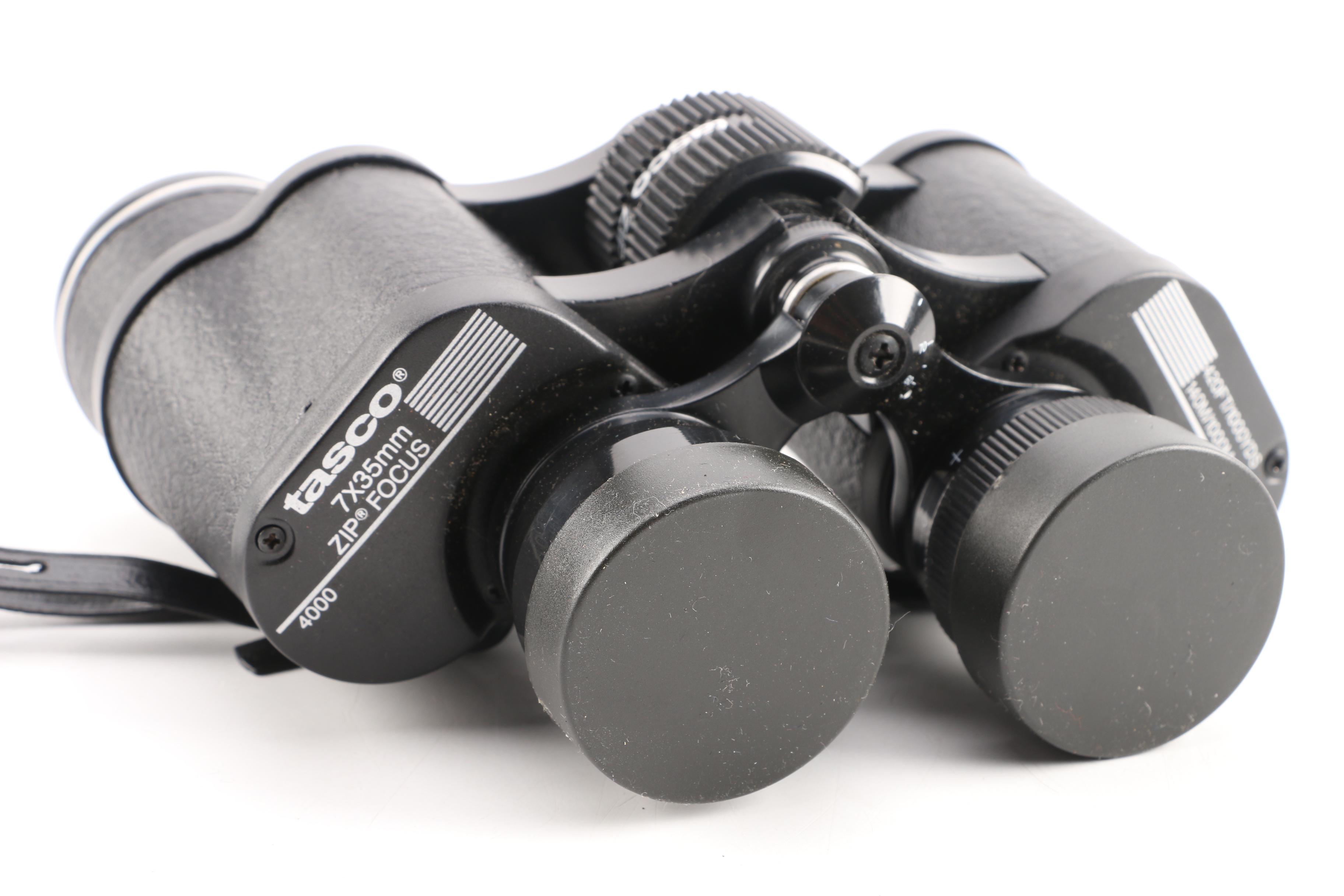 Tasco 7x35 "Zip Focus" Binoculars and Case