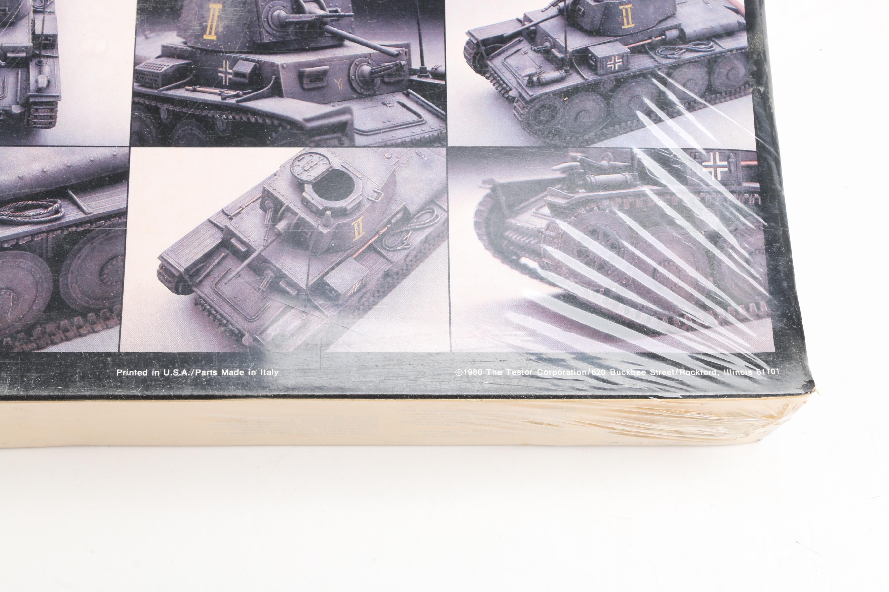 1/32 Scale Testors Military Vehicles Model Kits