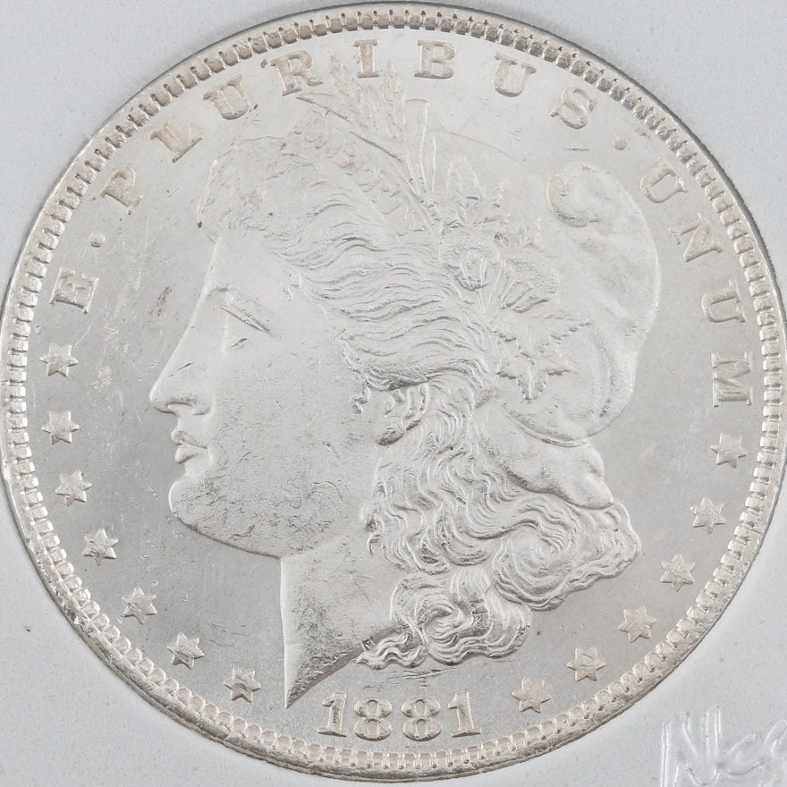 1881-O Silver Morgan Dollar