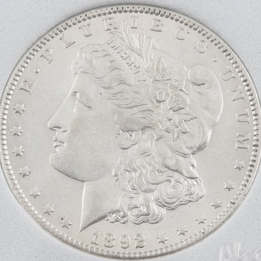 1892-O Silver Morgan Dollar