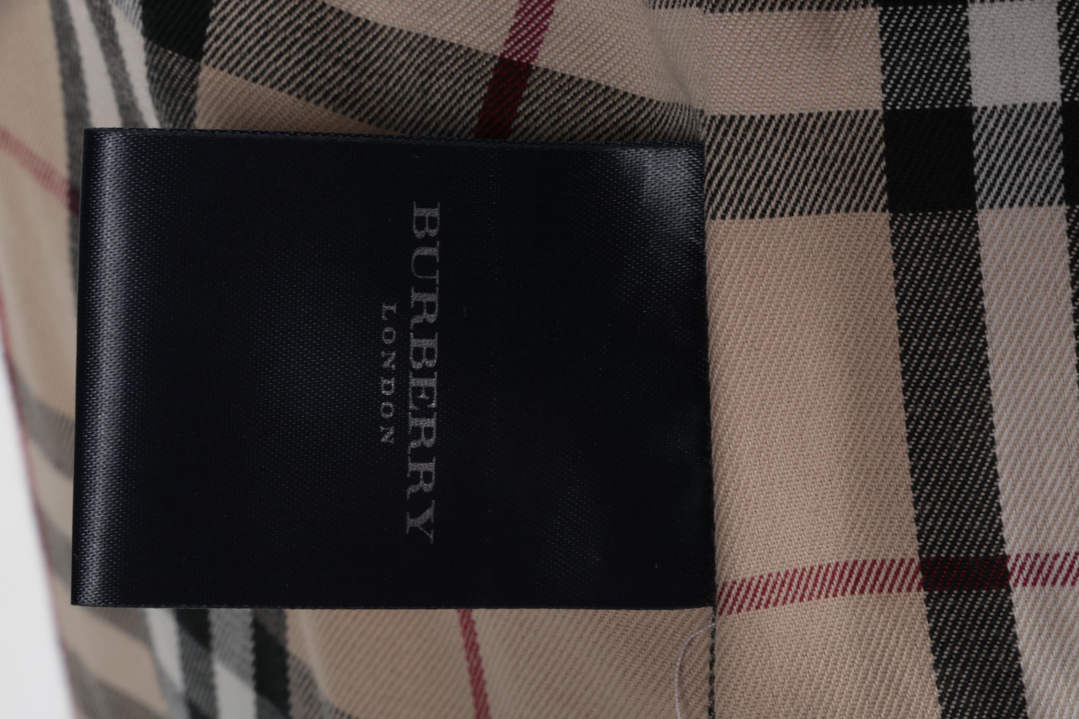 Women's Burberry London Lilac Cotton Trench Coat