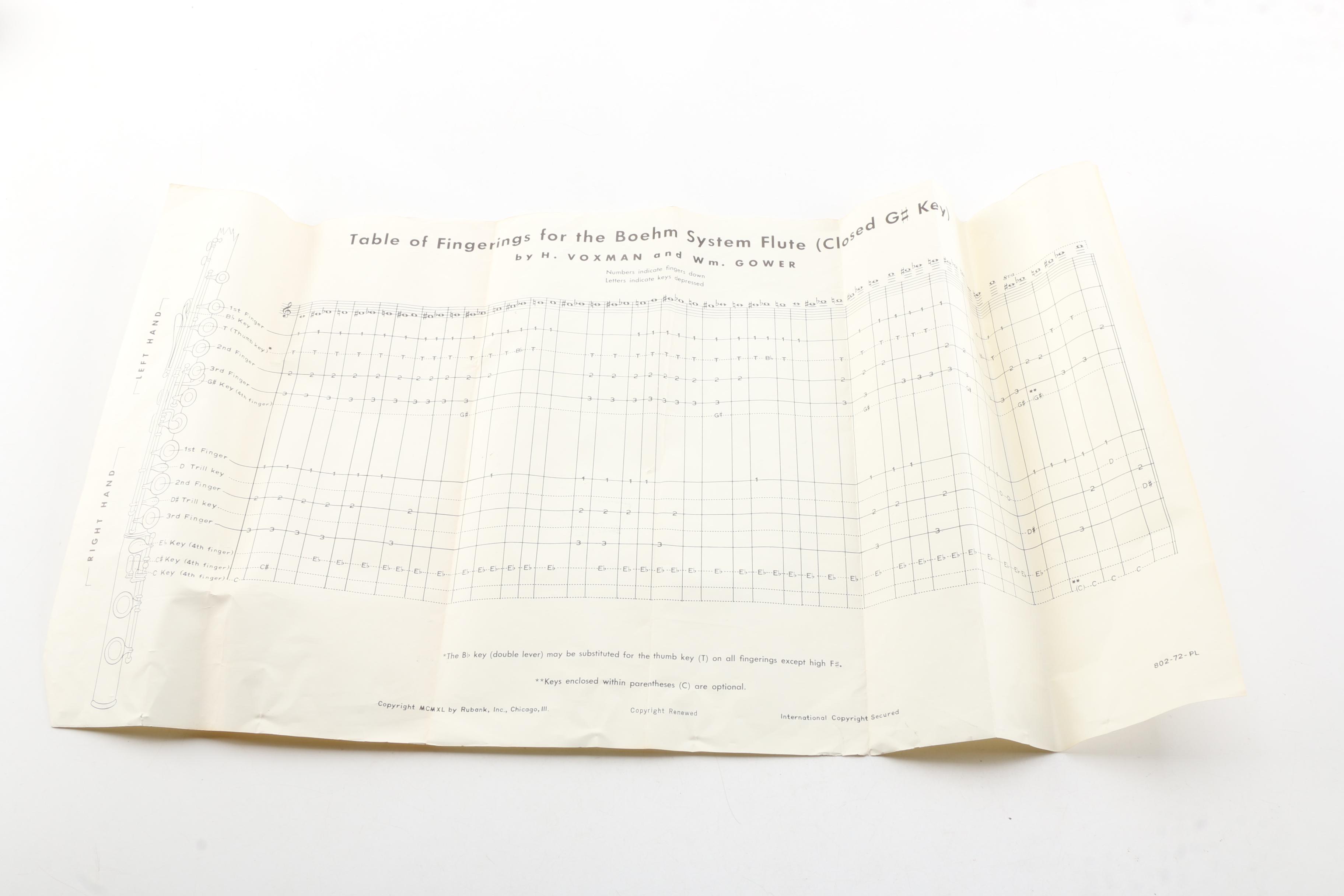 W.T. Armstrong Silver Plated Flute with Case