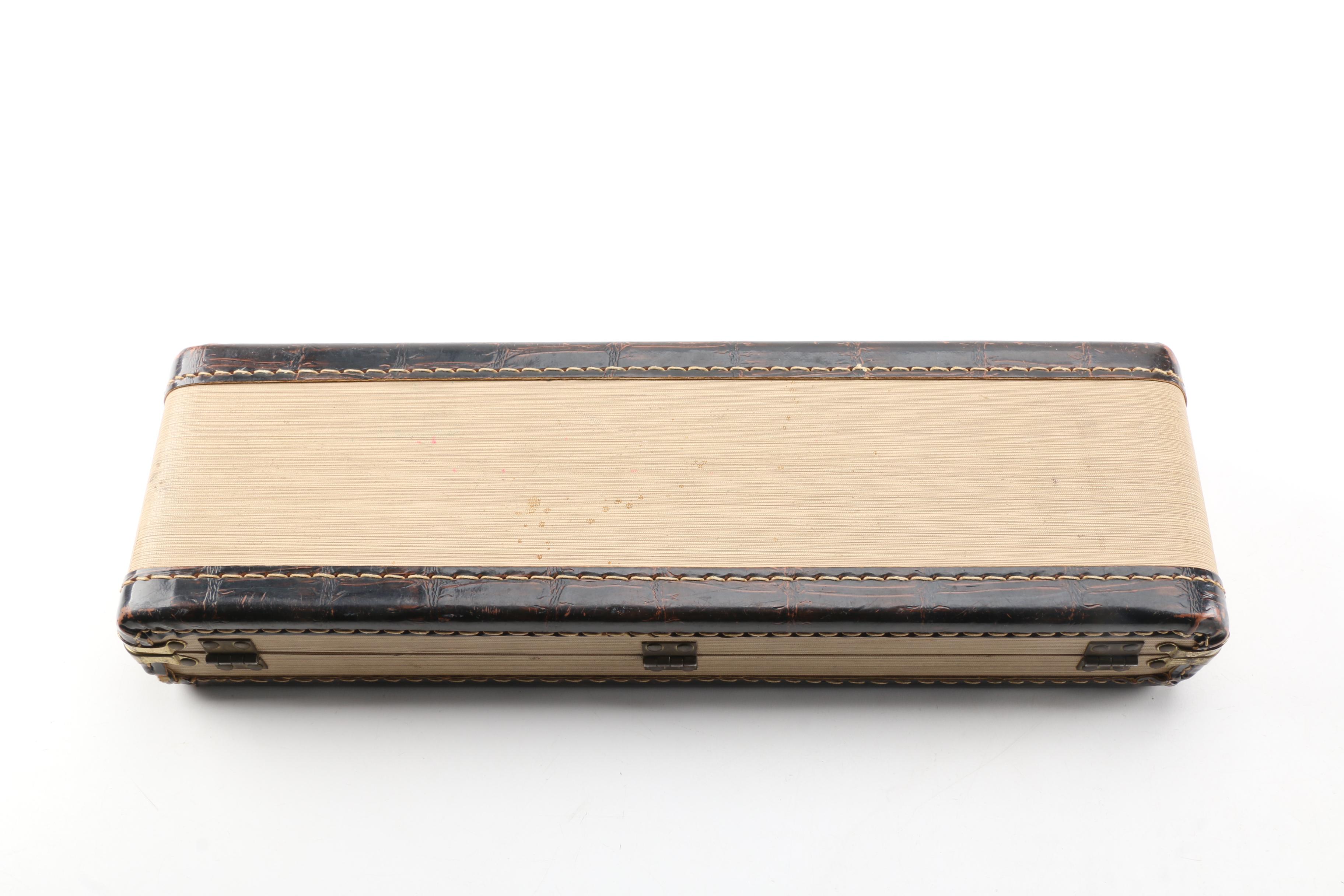 W.T. Armstrong Silver Plated Flute with Case