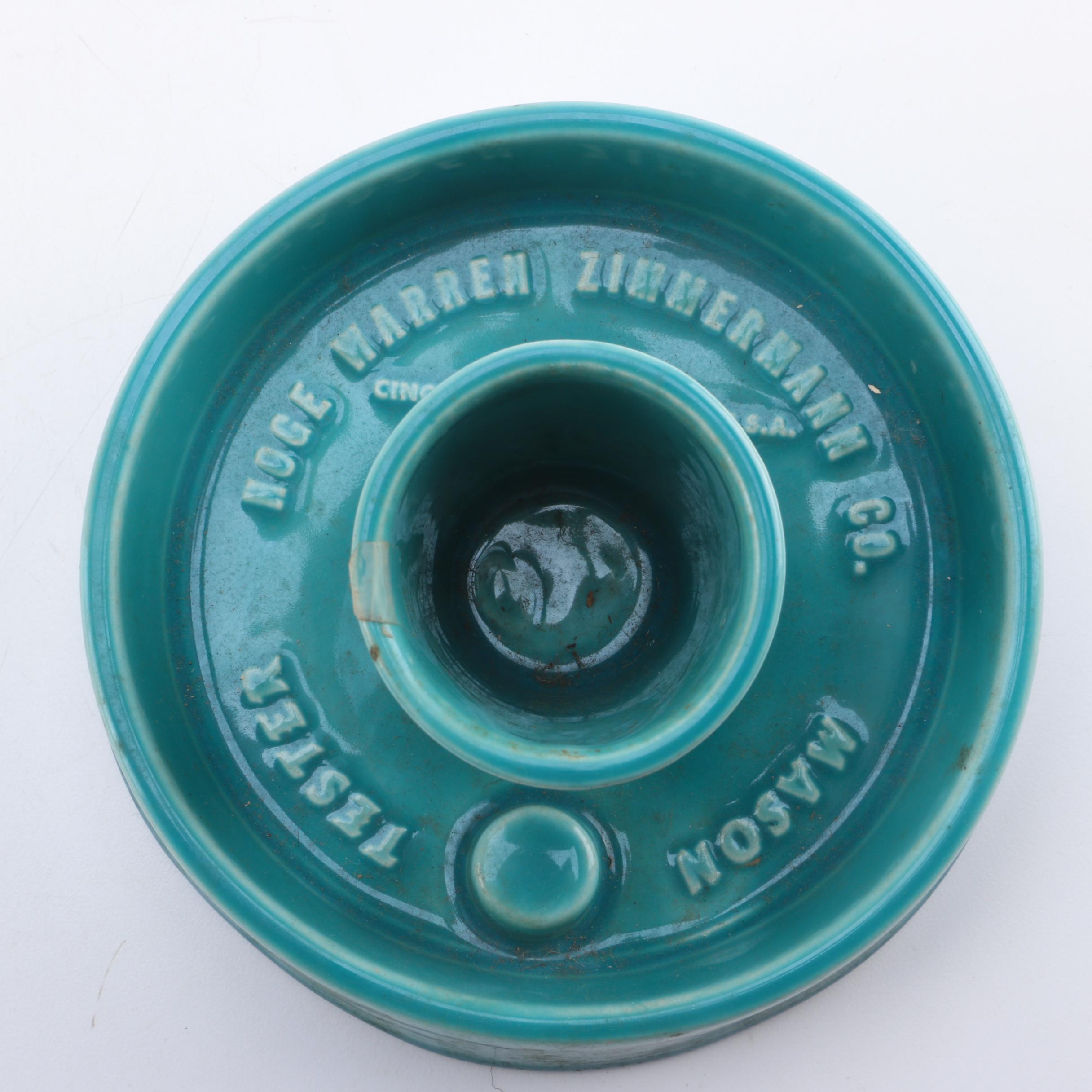 Vintage Office Accessories including Kohrman Pottery