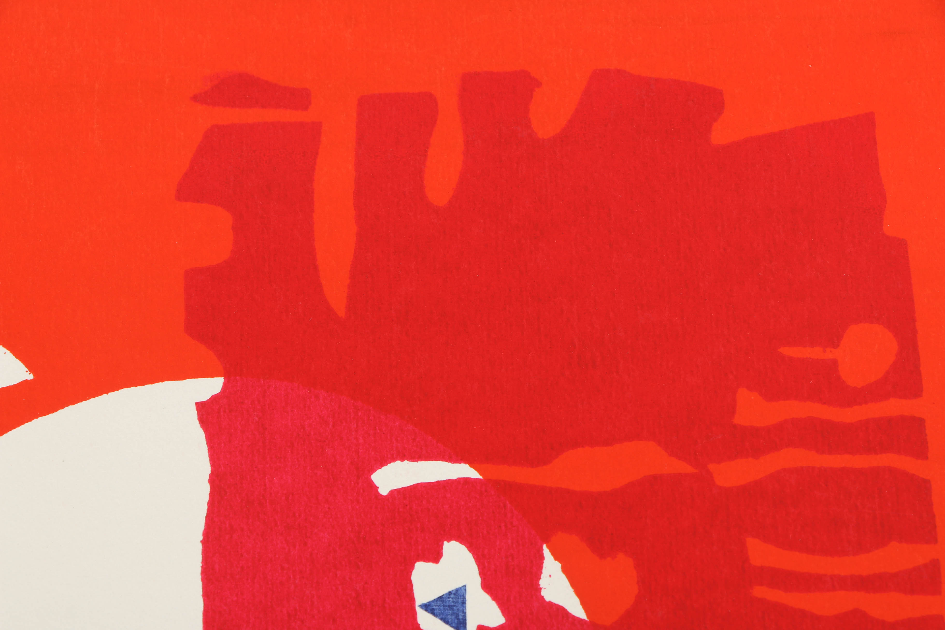 Sylvia Halperin Serigraph Print on Paper "Dawn Sight"