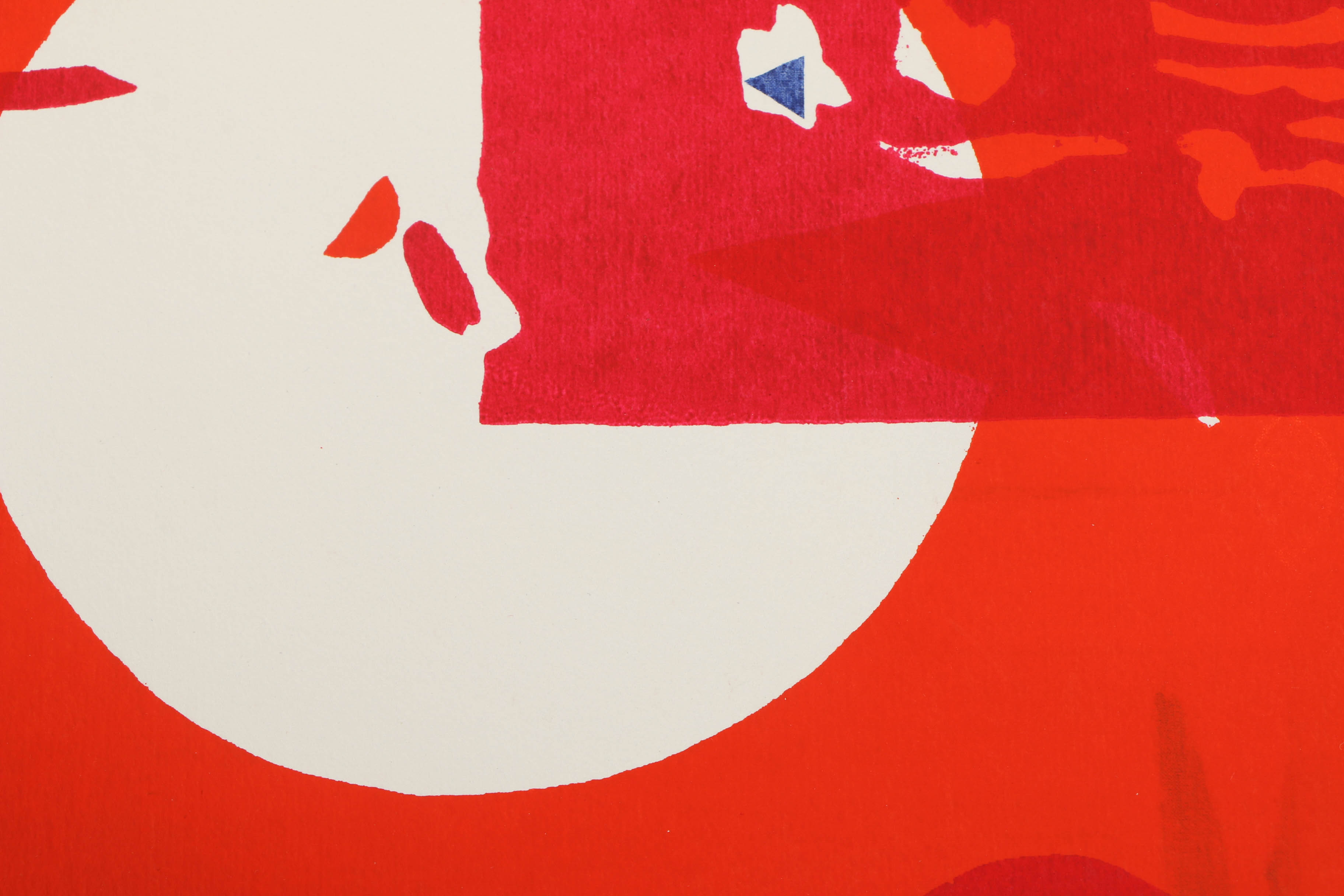 Sylvia Halperin Serigraph Print on Paper "Dawn Sight"