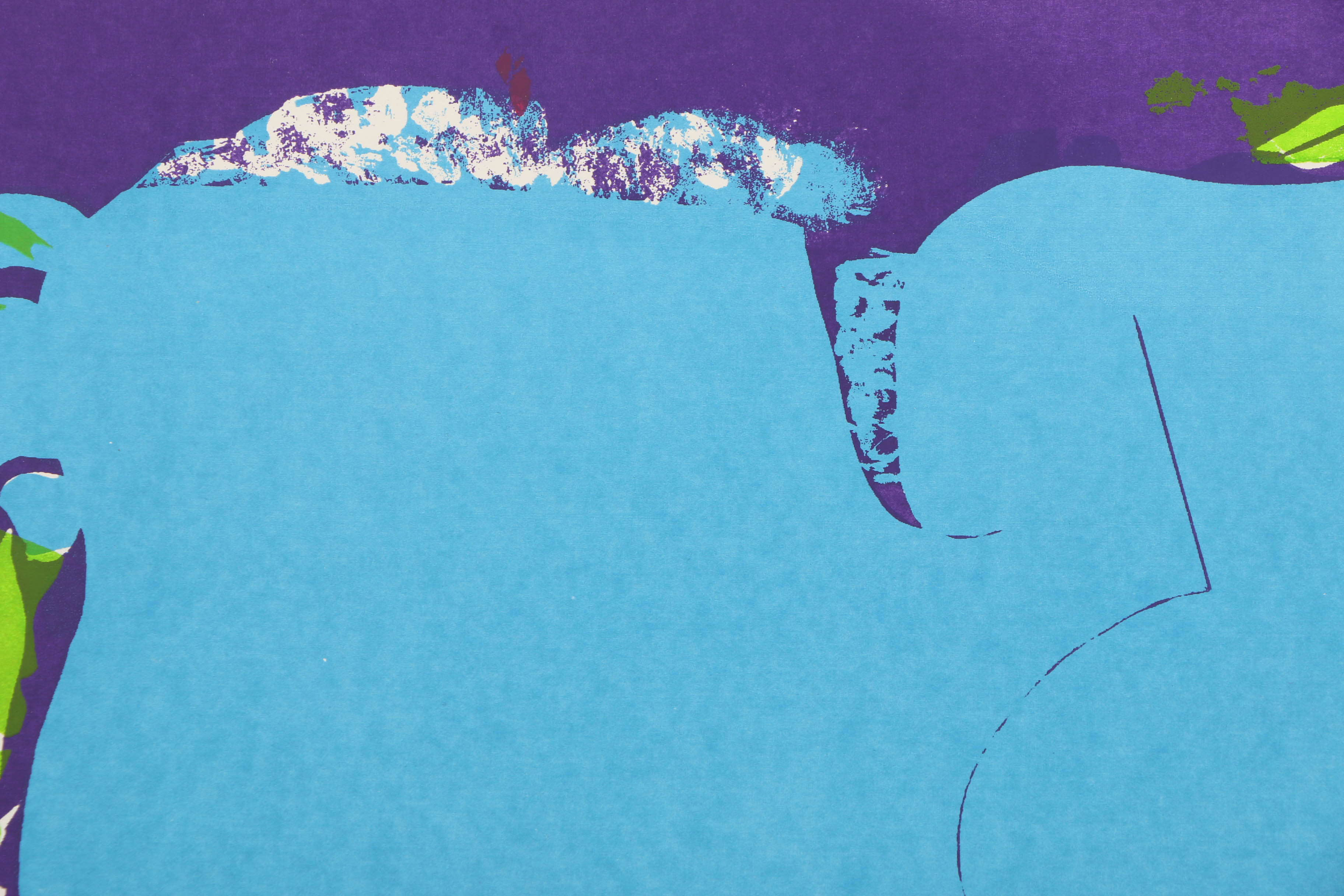 Attributed to Sylvia Halperin Serigraph Print