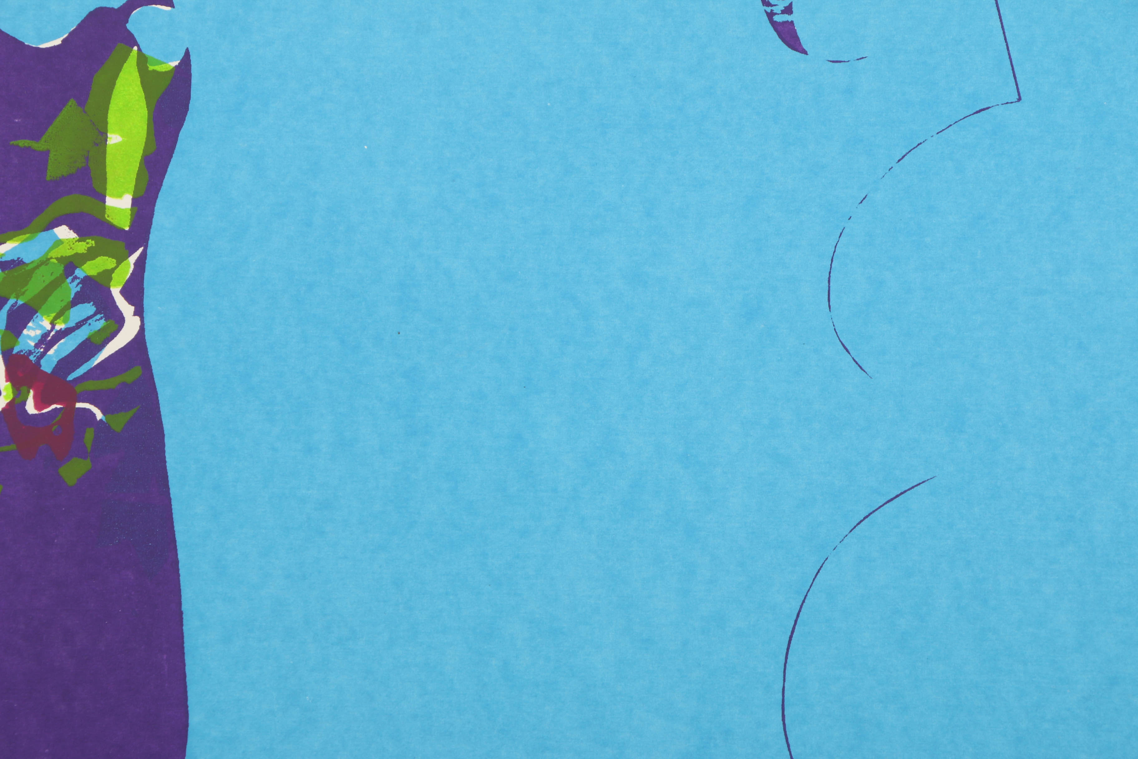 Attributed to Sylvia Halperin Serigraph Print