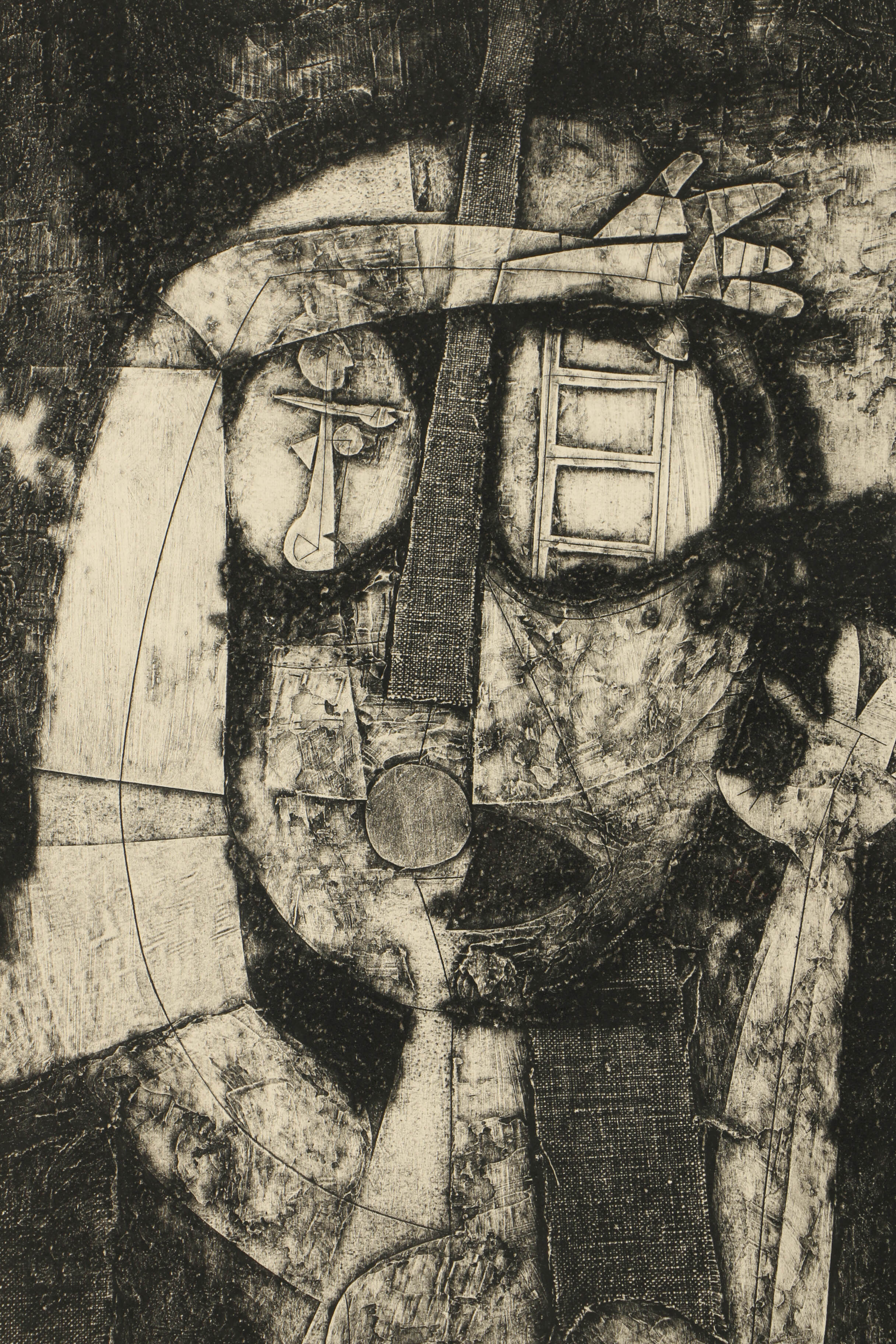 William Ashby McCloy Intaglio "Ladder IV"